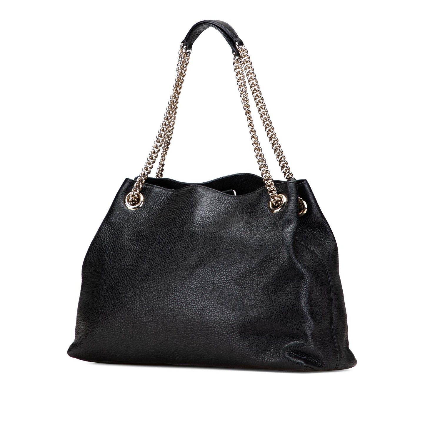 Gucci Medium Leather Soho Chain Tote