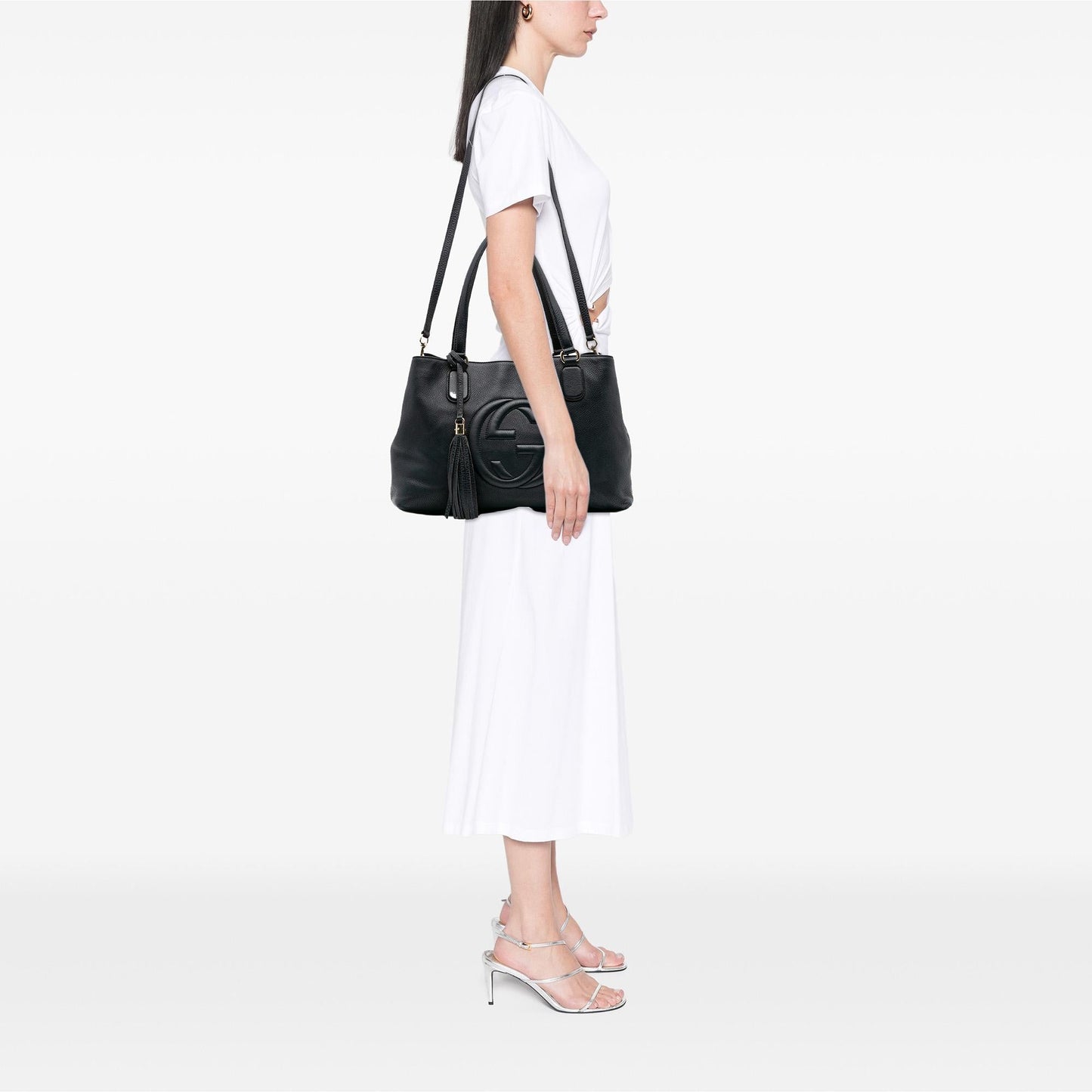 Gucci Medium Leather Soho Working Satchel