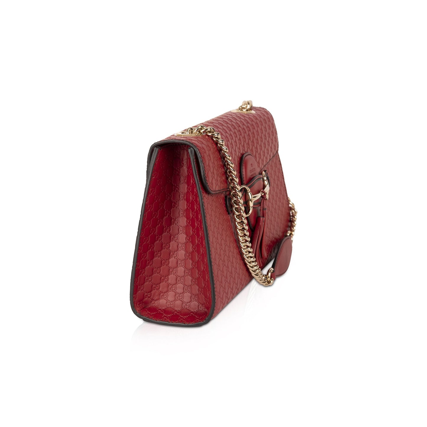 Gucci Medium Microguccissima Emily Chain Shoulder Bag