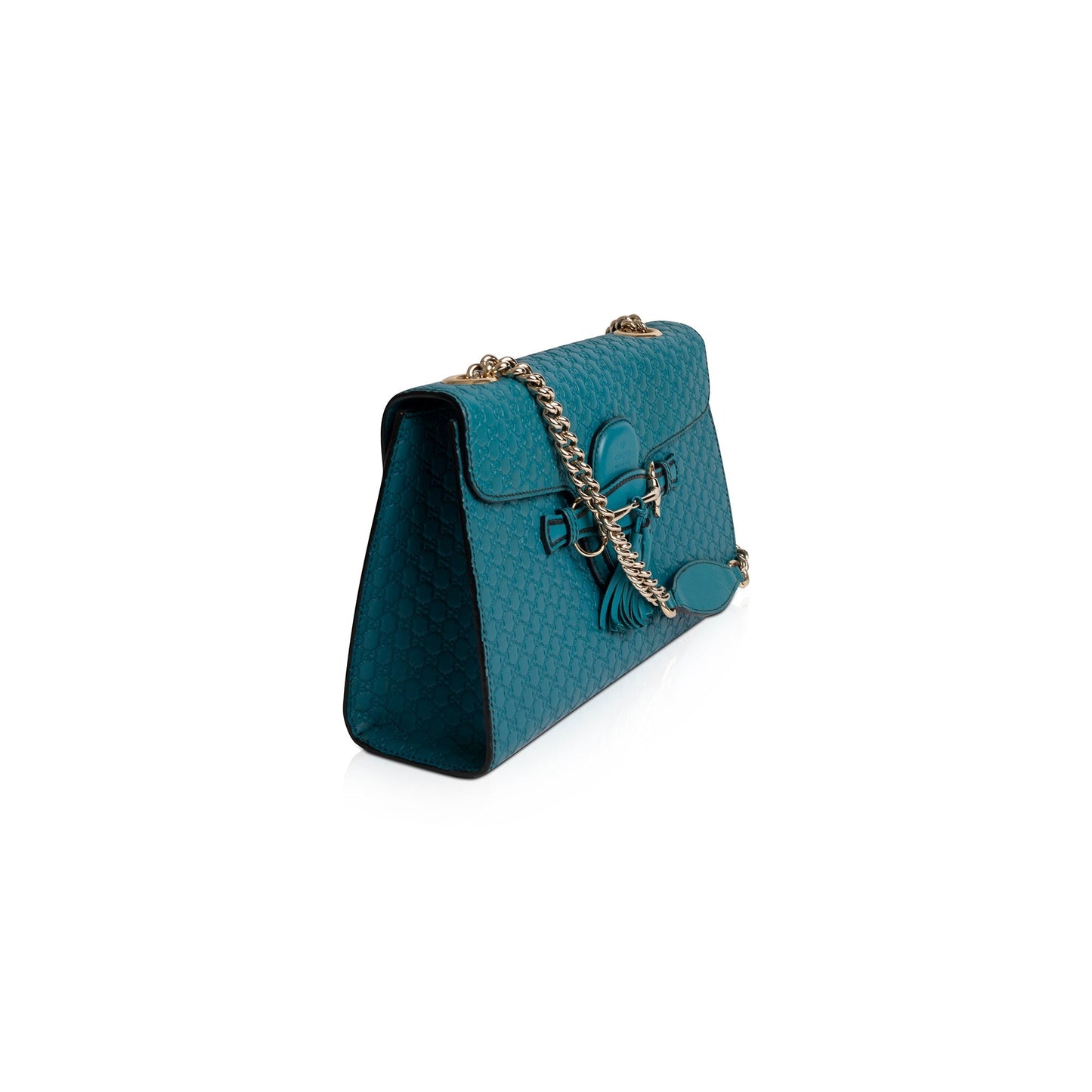 Gucci Medium Microguccissima Emily Chain Shoulder Bag