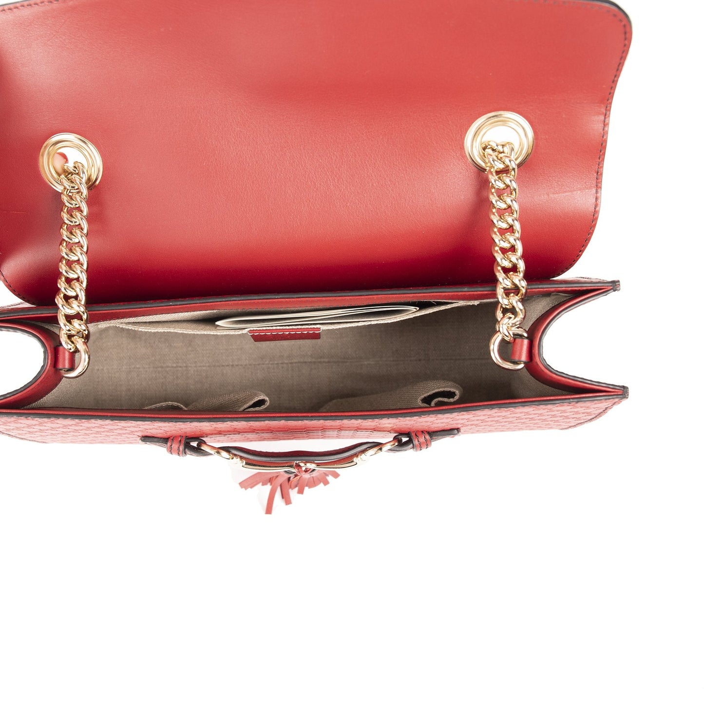 Gucci Medium Microguccissima Emily Chain Shoulder Bag
