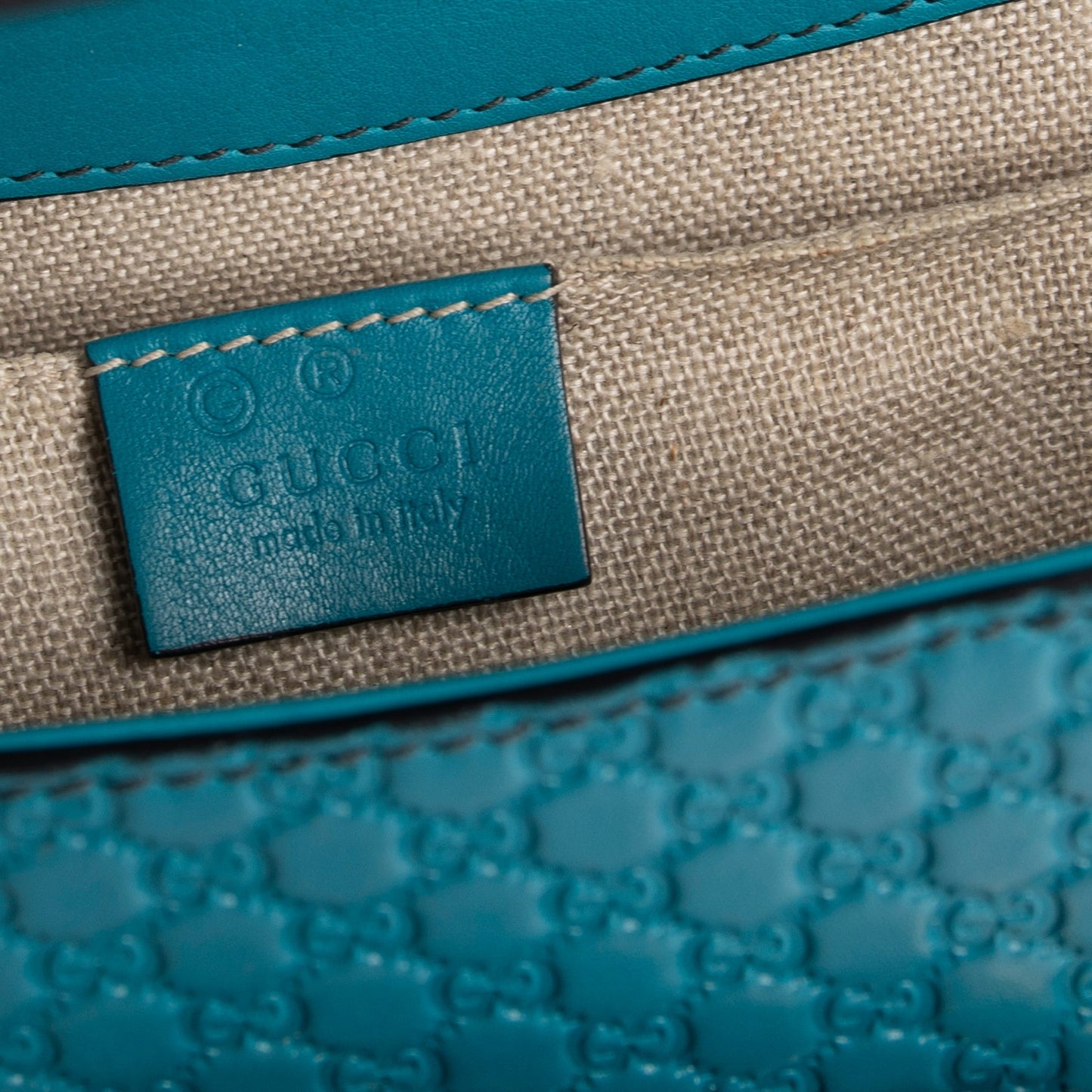 Gucci Medium Microguccissima Emily Chain Shoulder Bag