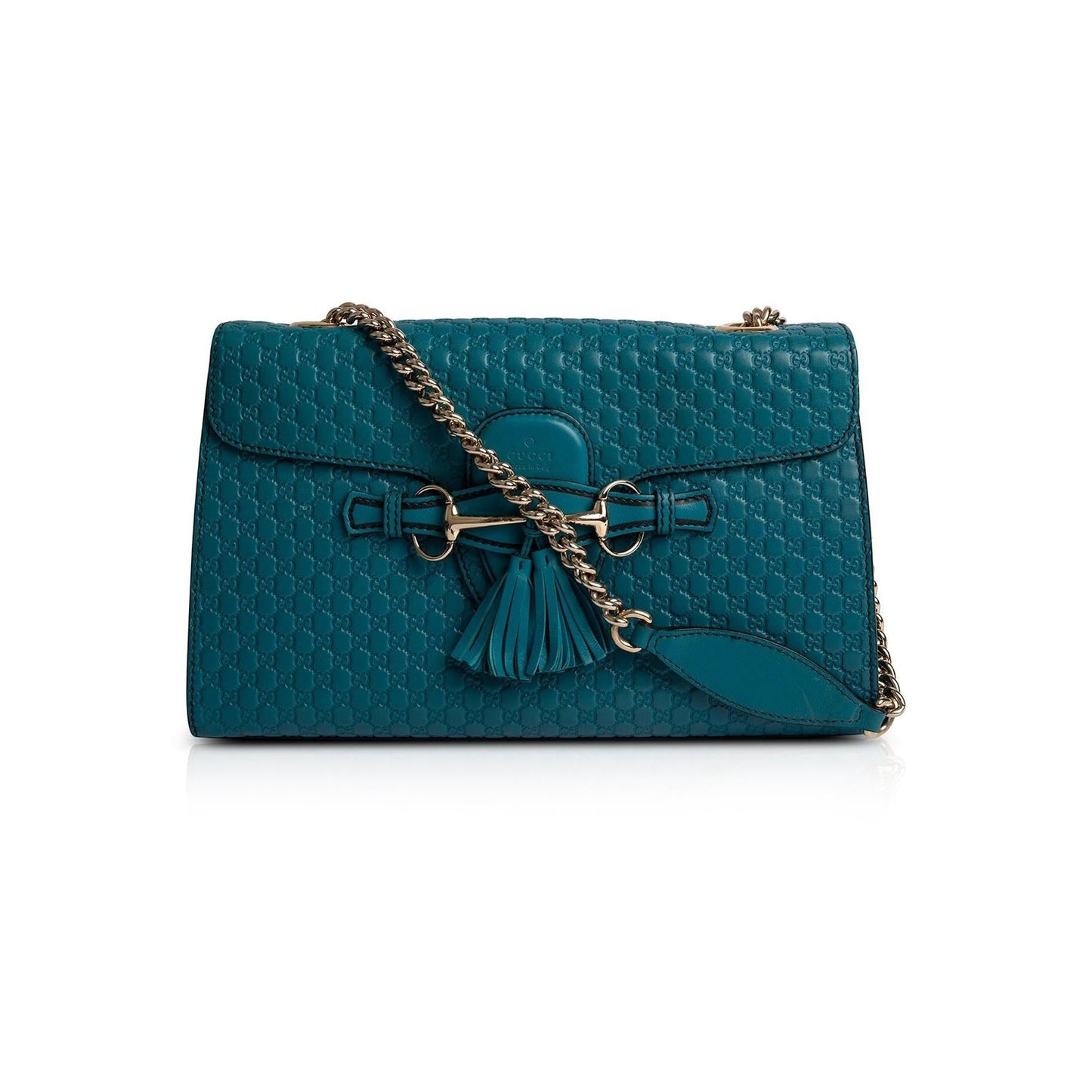 Gucci Medium Microguccissima Emily Chain Shoulder Bag