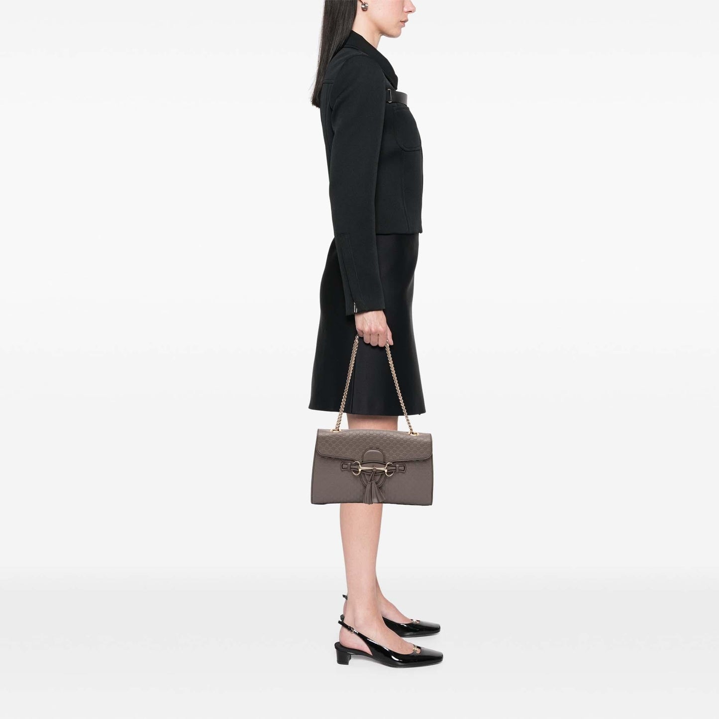 Gucci Medium Microguccissima Emily Shoulder Bag