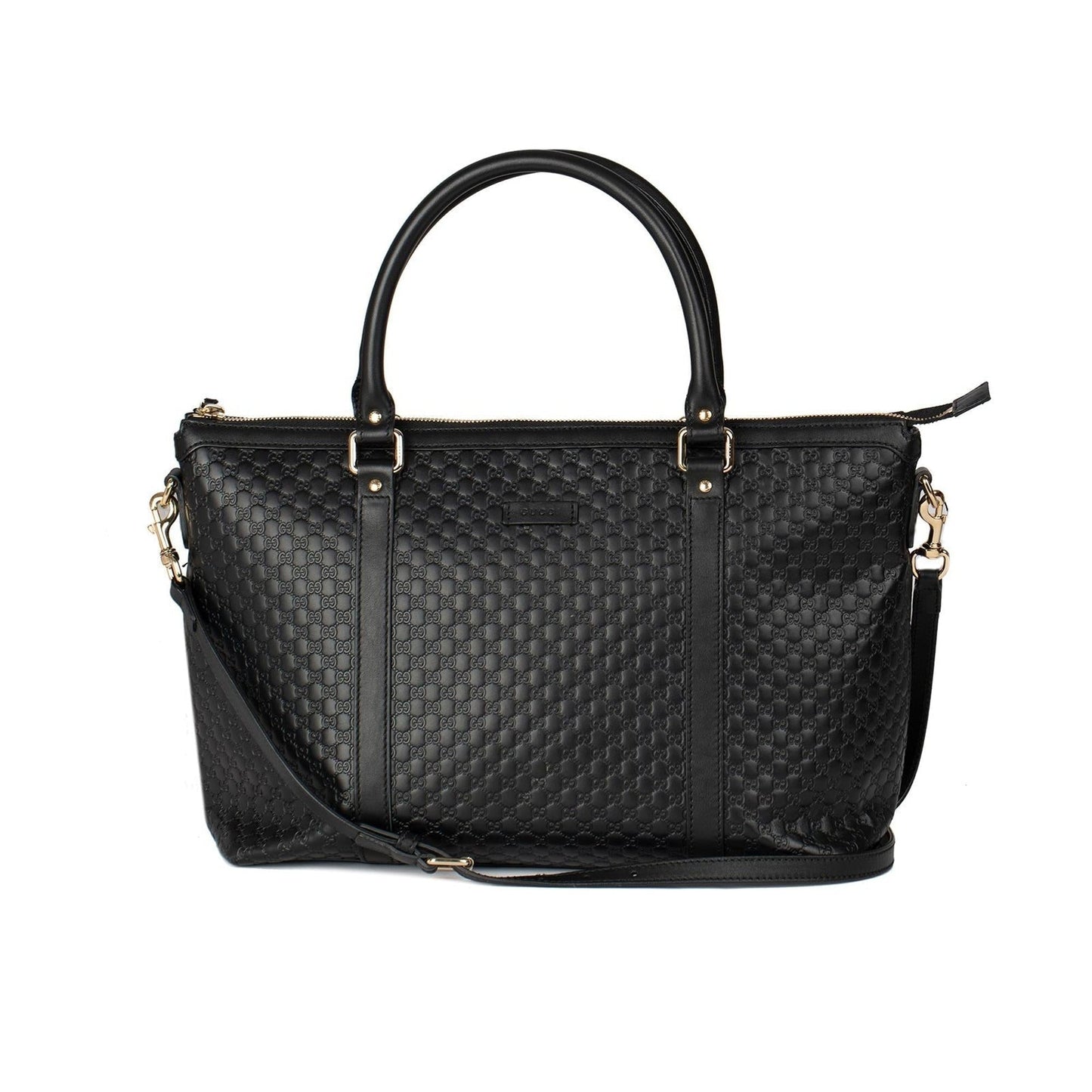 Gucci Medium Microguccissima Leather Convertible Satchel