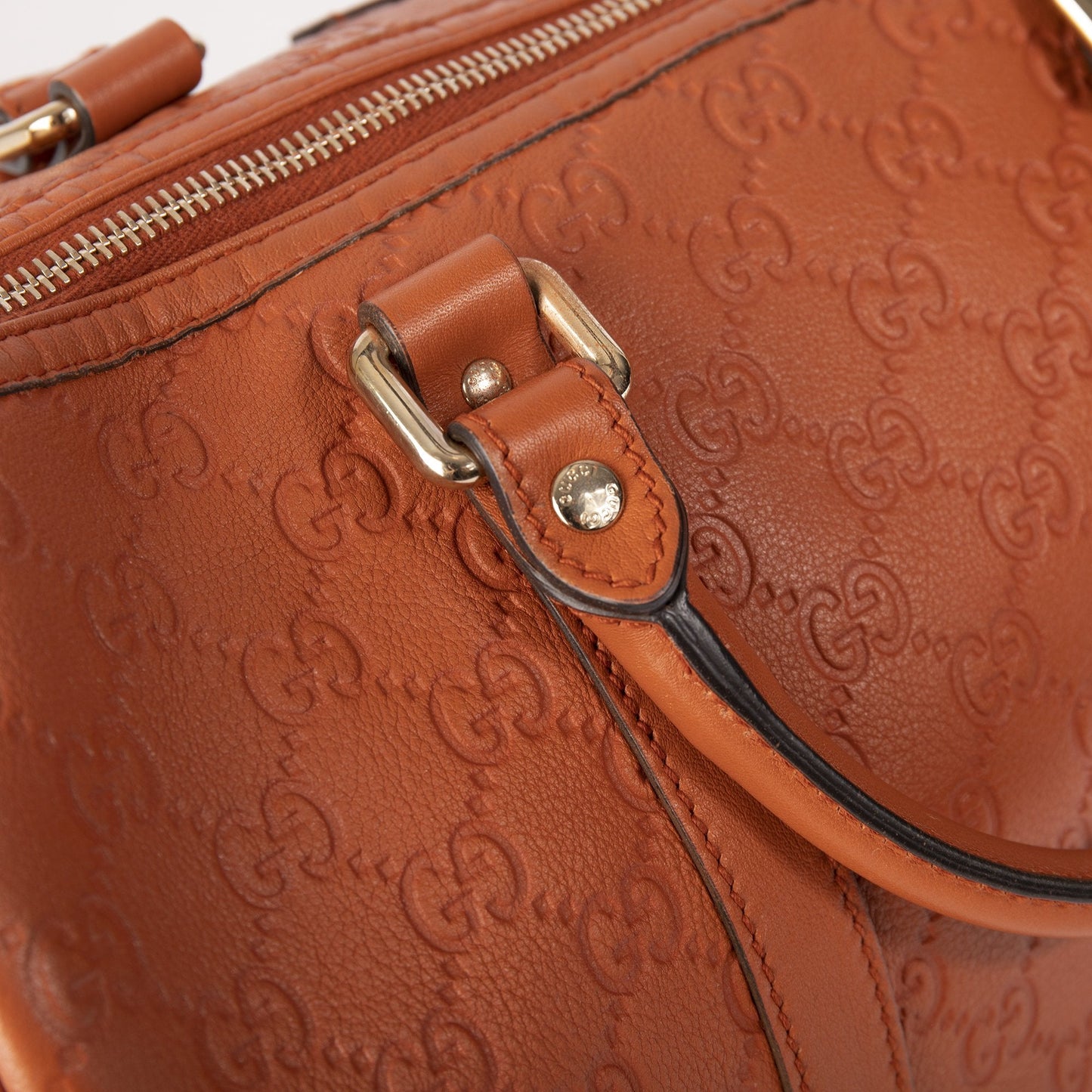 Gucci Medium Signature Joy Boston Bag