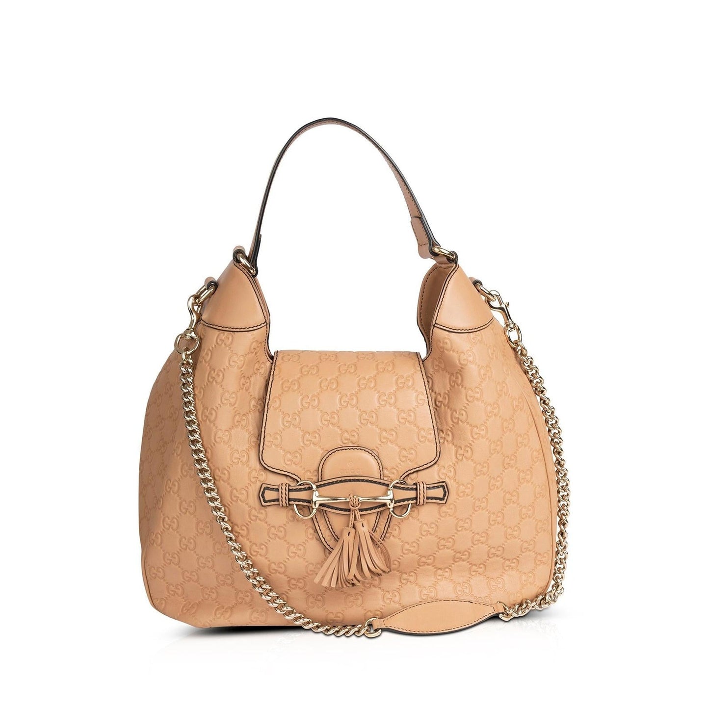 Gucci Medium Signature Leather Emily Hobo