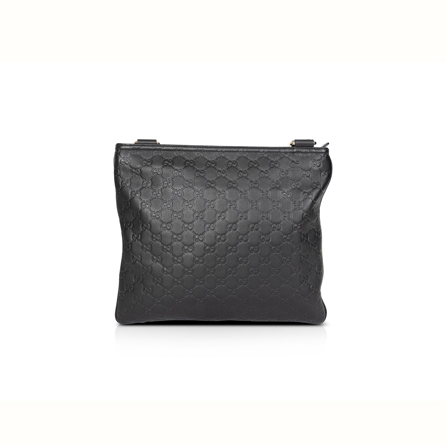 Gucci Medium Signature Leather Messenger Bag