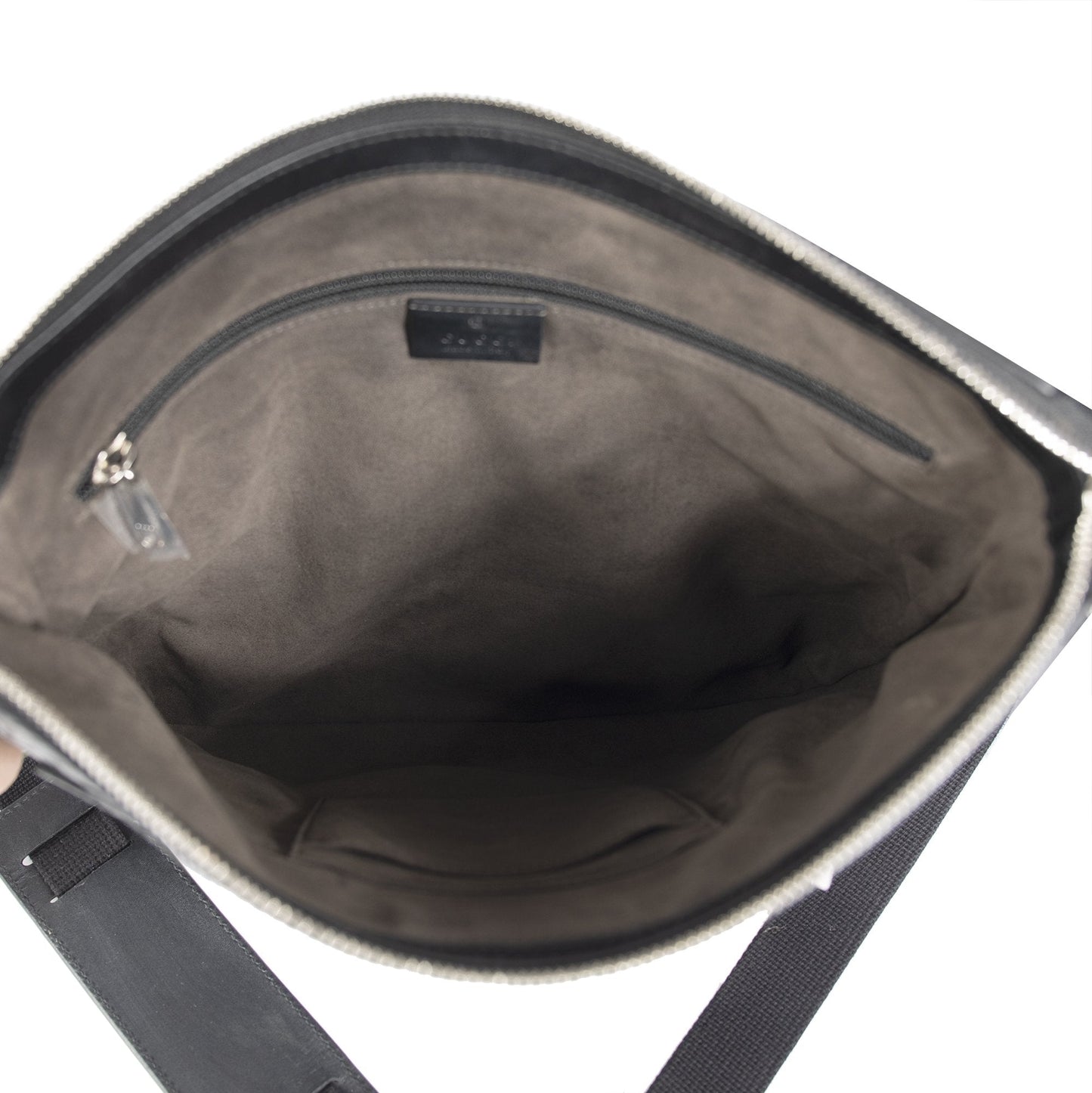 Gucci Medium Signature Leather Messenger Bag