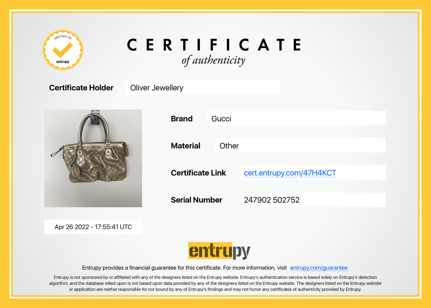 Gucci Medium Signature Leather Sukey Top Handle Bag