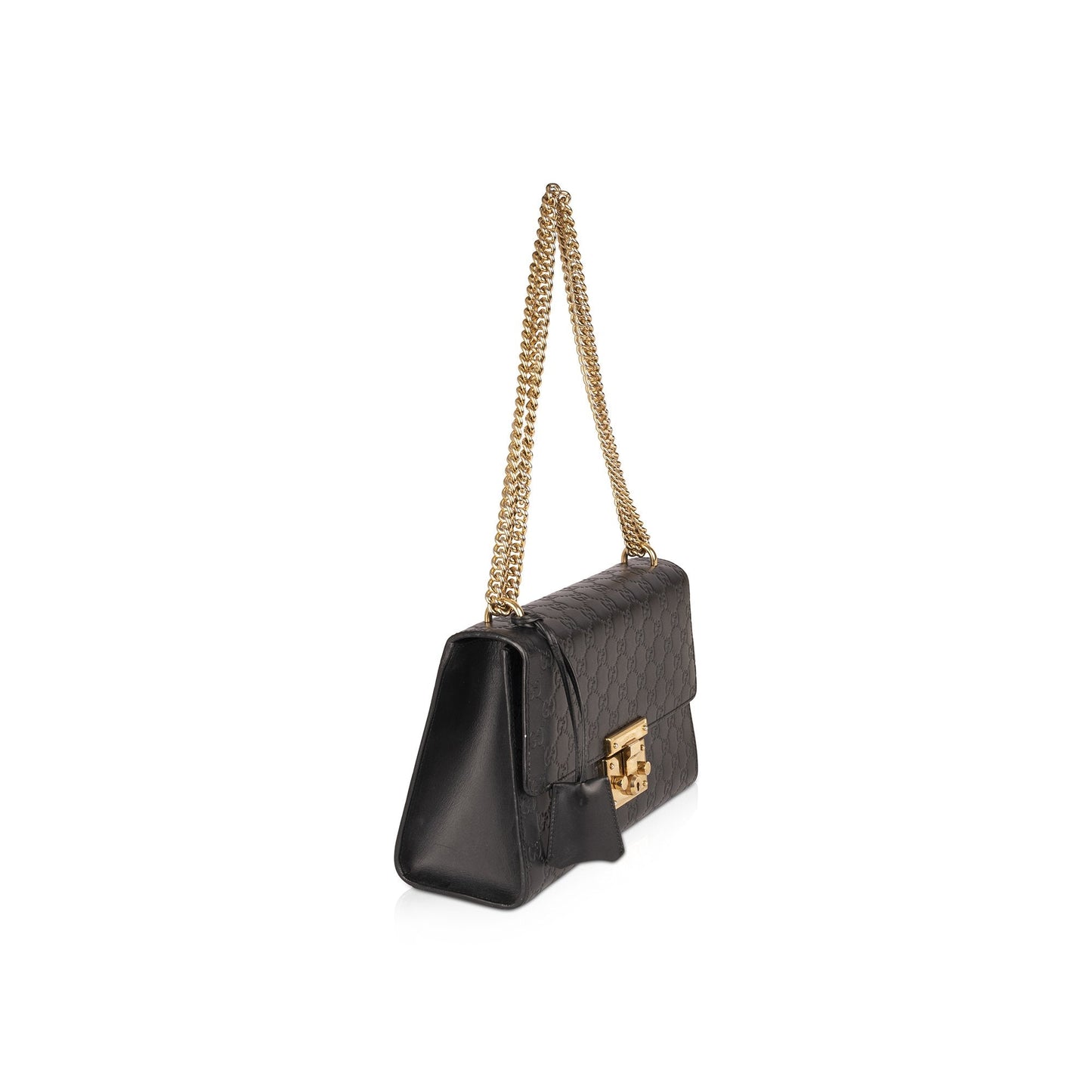 Gucci Medium Signature Padlock Shoulder Bag
