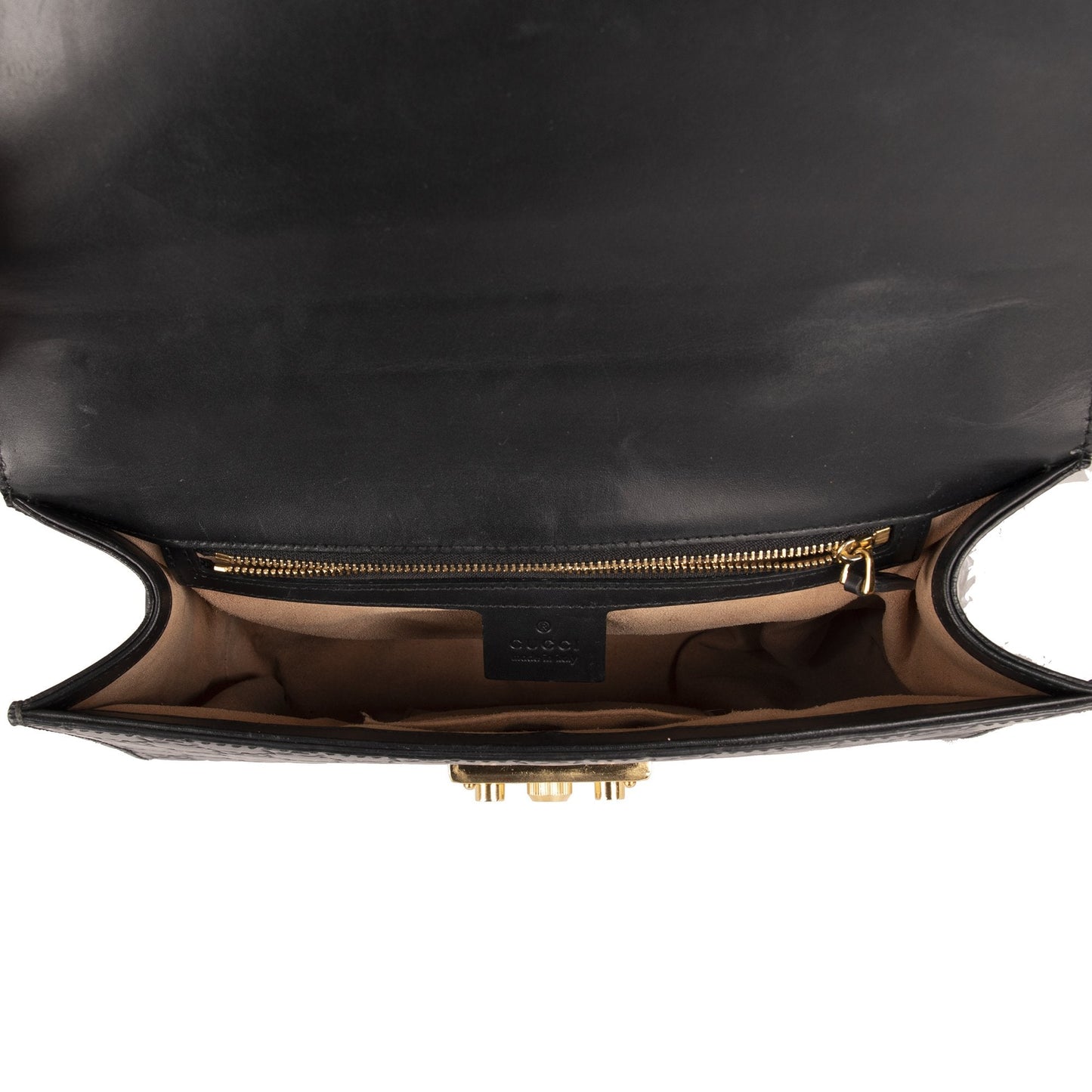 Gucci Medium Signature Padlock Shoulder Bag