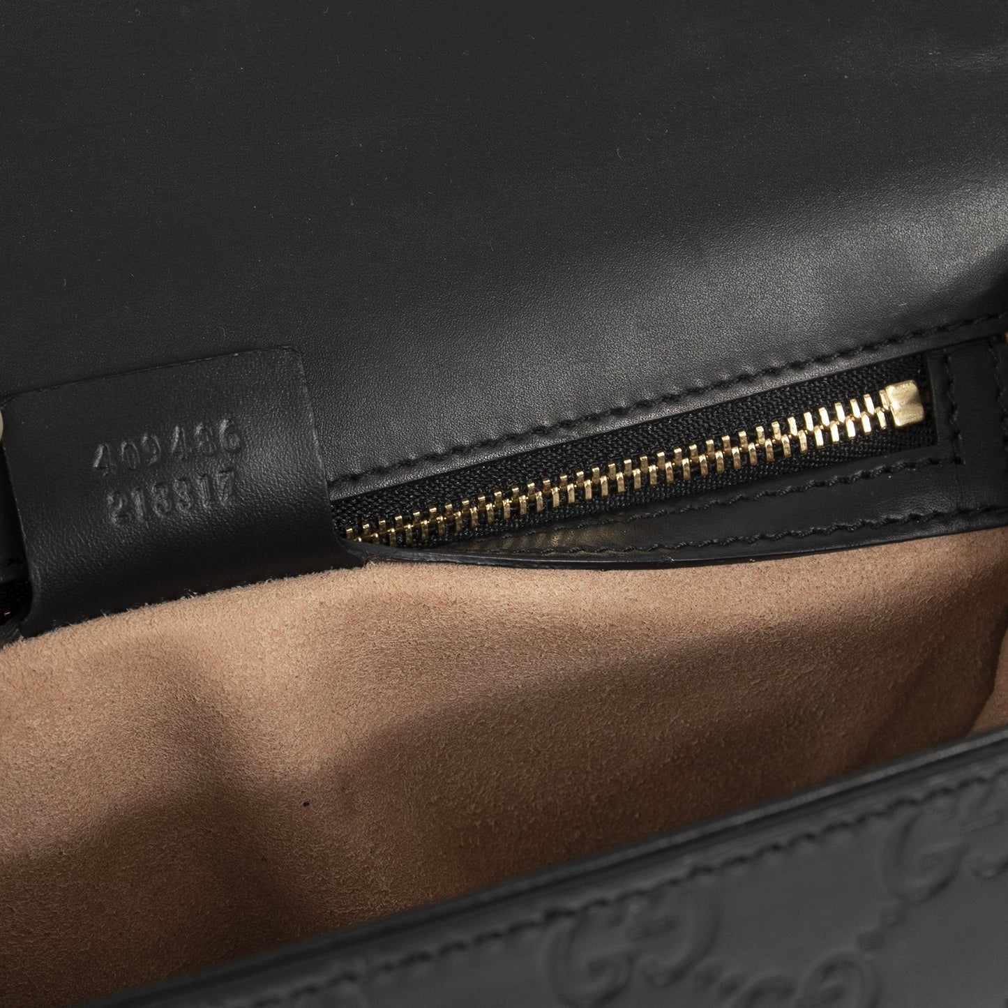 Gucci Medium Signature Padlock Shoulder Bag