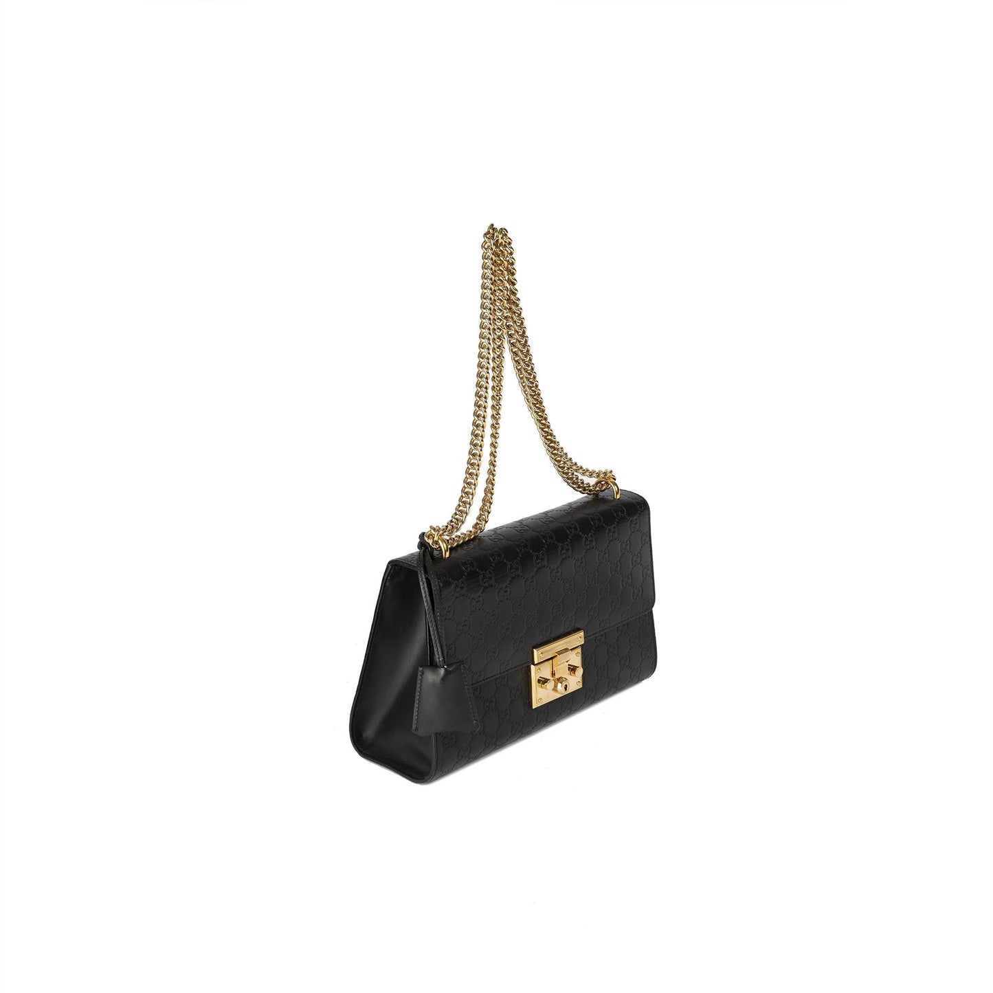 Gucci Medium Signature Padlock Shoulder Bag