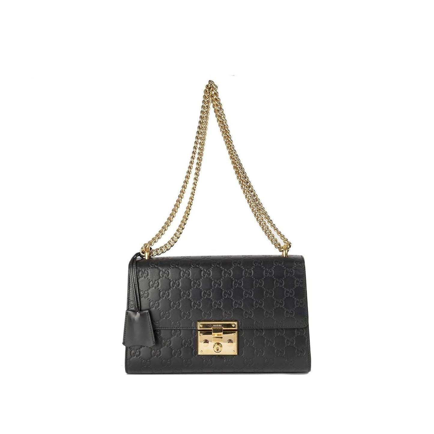 Gucci Medium Signature Padlock Shoulder Bag