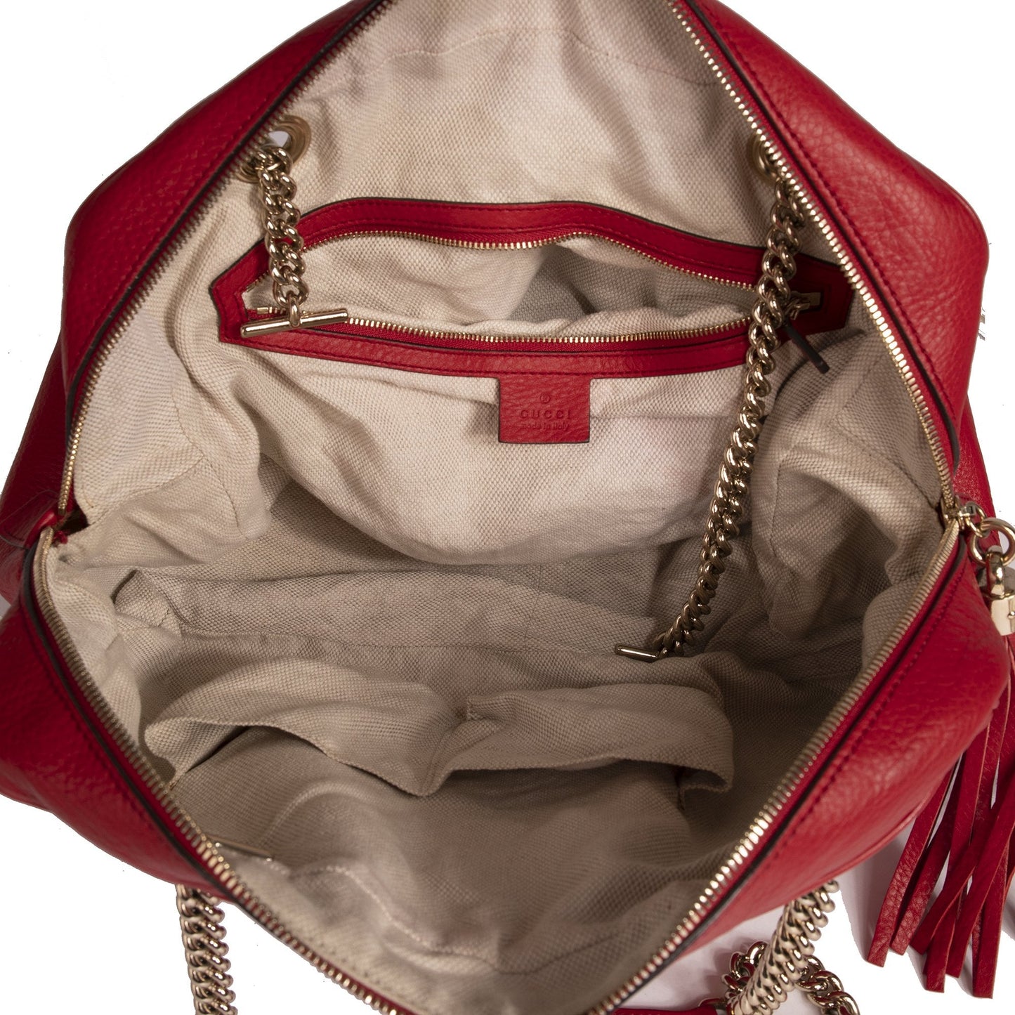 Gucci Medium Soho Chain Zip Shoulder Bag
