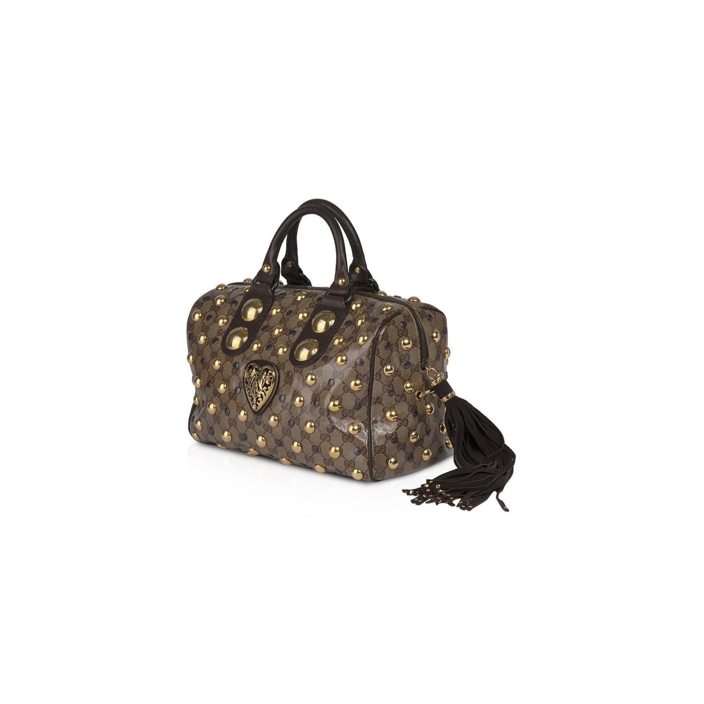 Gucci Medium Studded Babouska Boston Bag