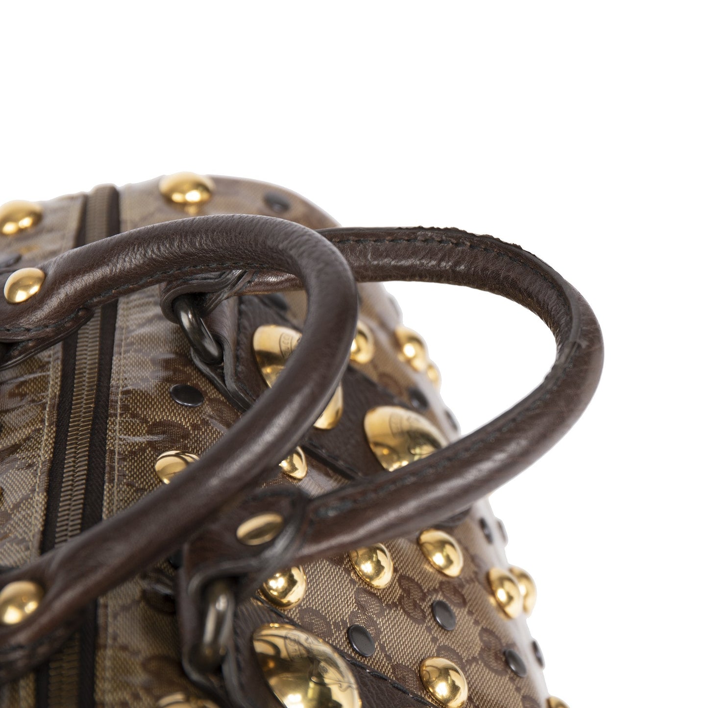 Gucci Medium Studded Babouska Boston Bag
