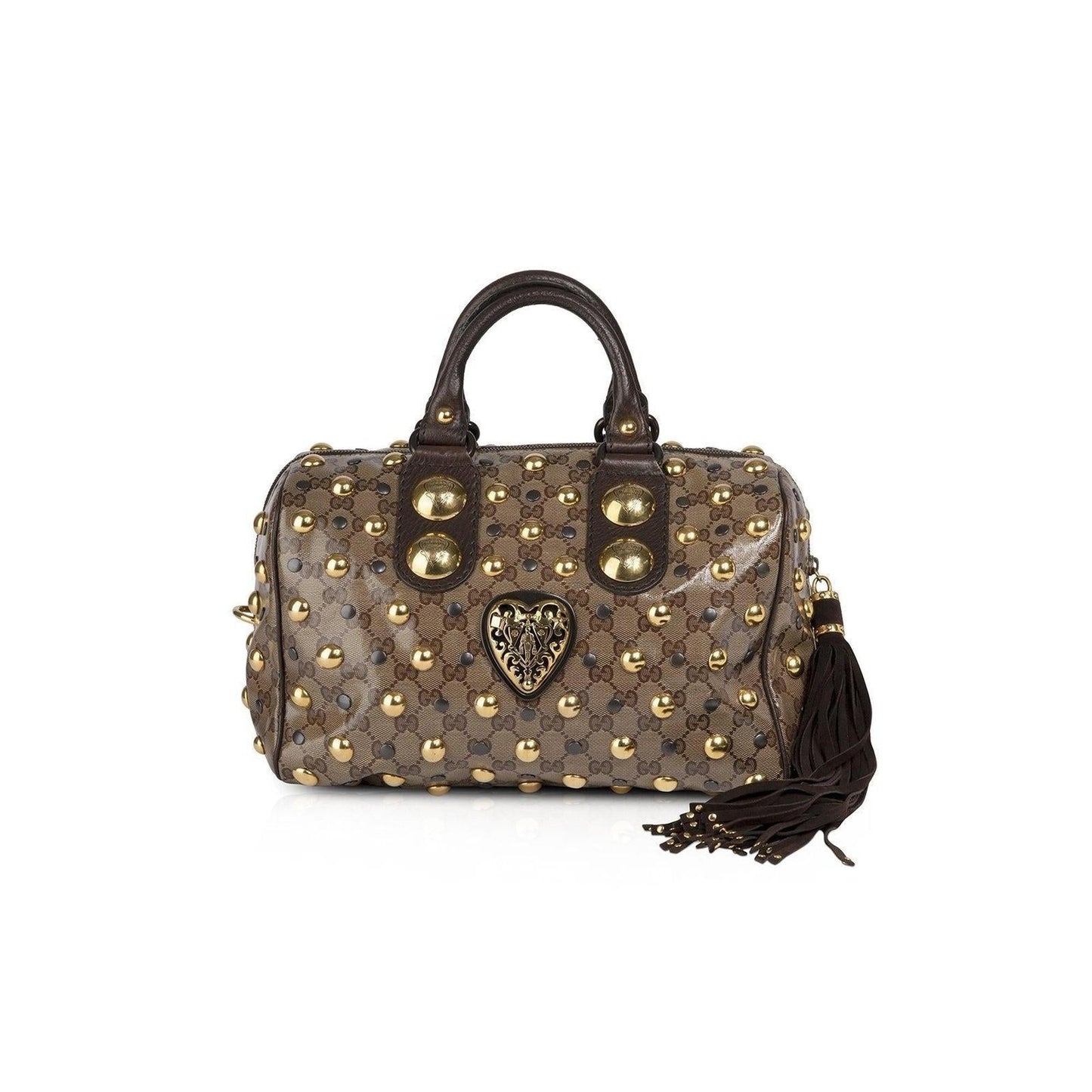 Gucci Medium Studded Babouska Boston Bag