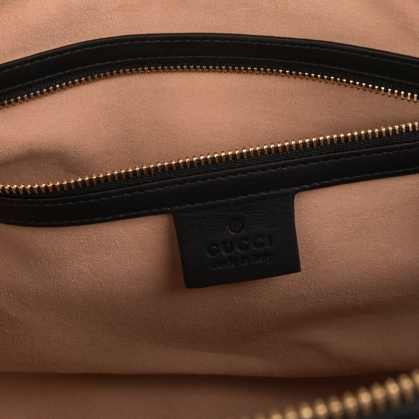 Gucci Medium Suede Ophidia Web Boston Bag