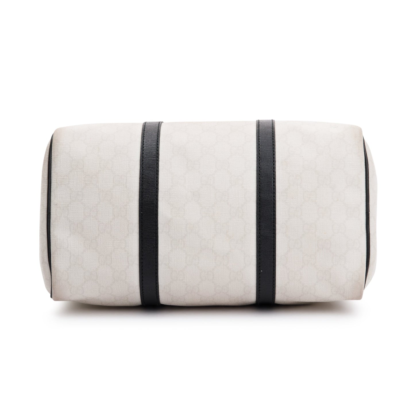 Gucci Medium White GG Supreme Joy Boston Bag
