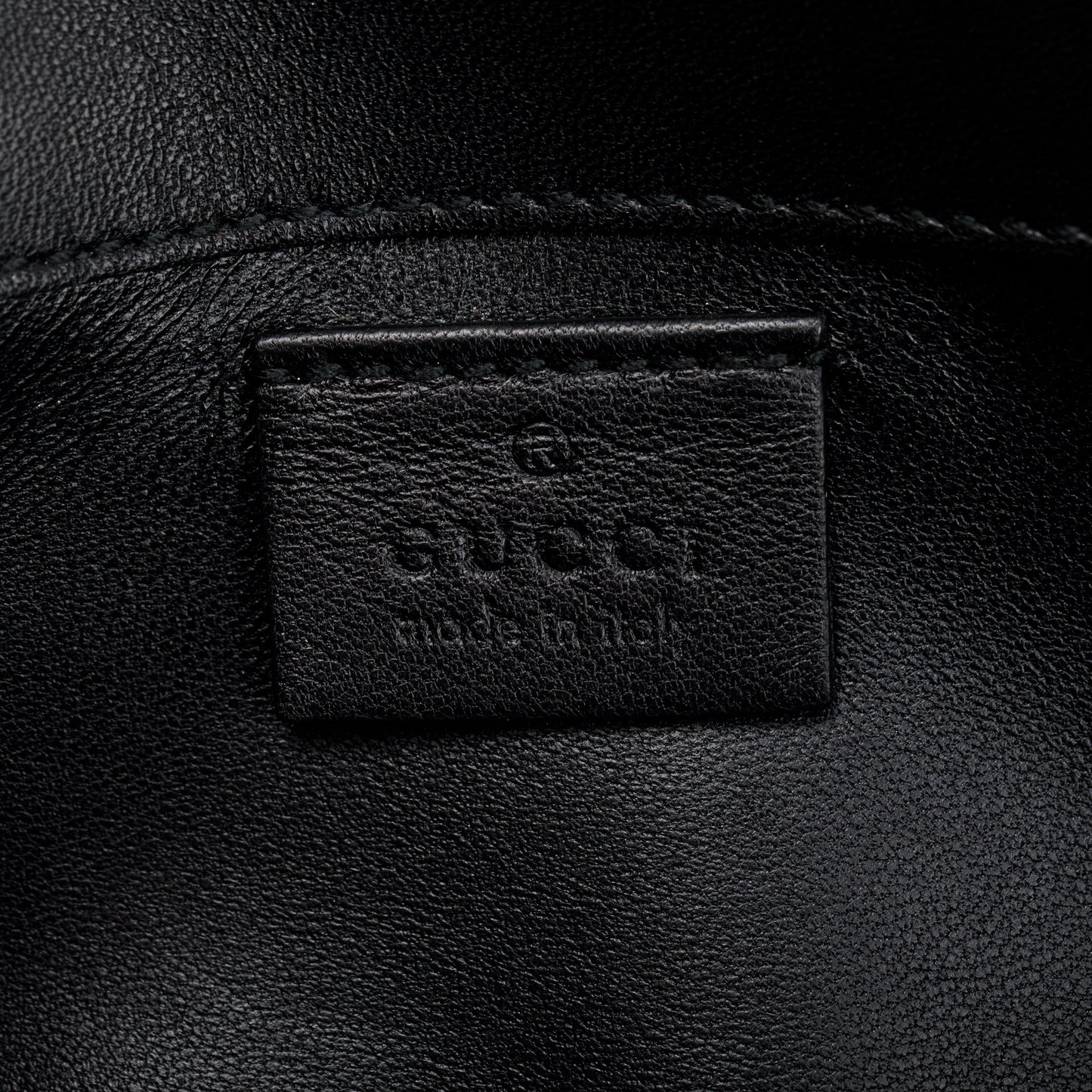 Gucci Metallic Crackled Calfskin Leather Interlocking G Broadway Clutch