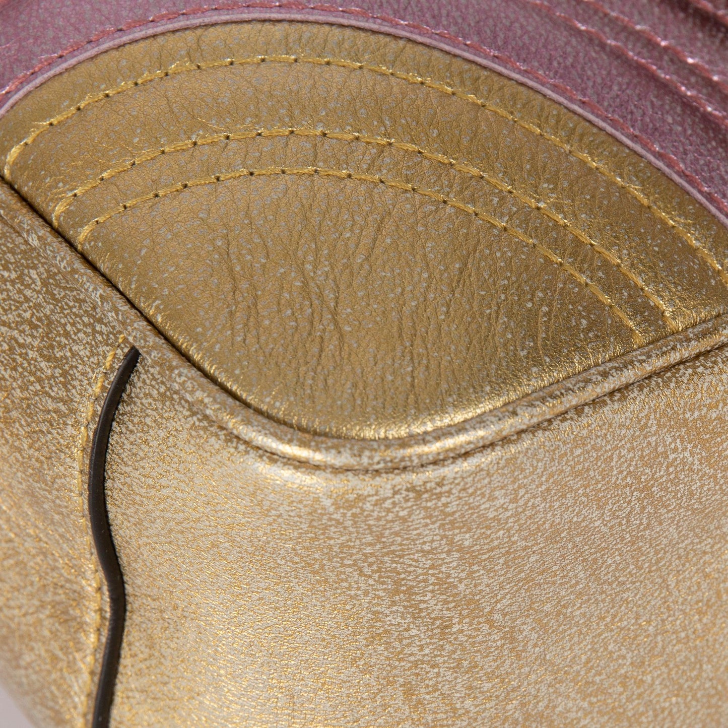 Gucci Metallic GG Marmont Matelasse Small Shoulder Bag