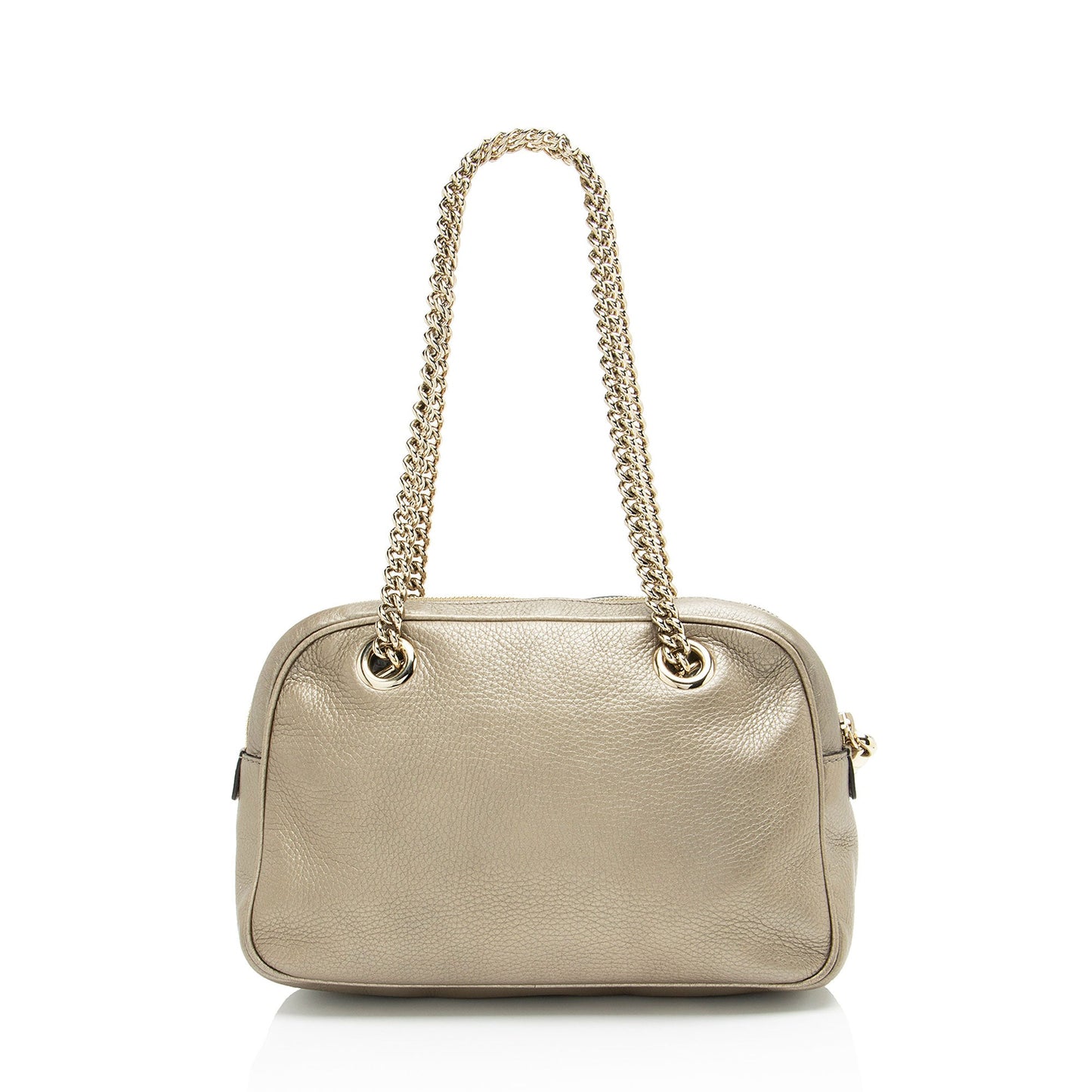 Gucci Metallic Leather Soho Chain Small Shoulder Bag