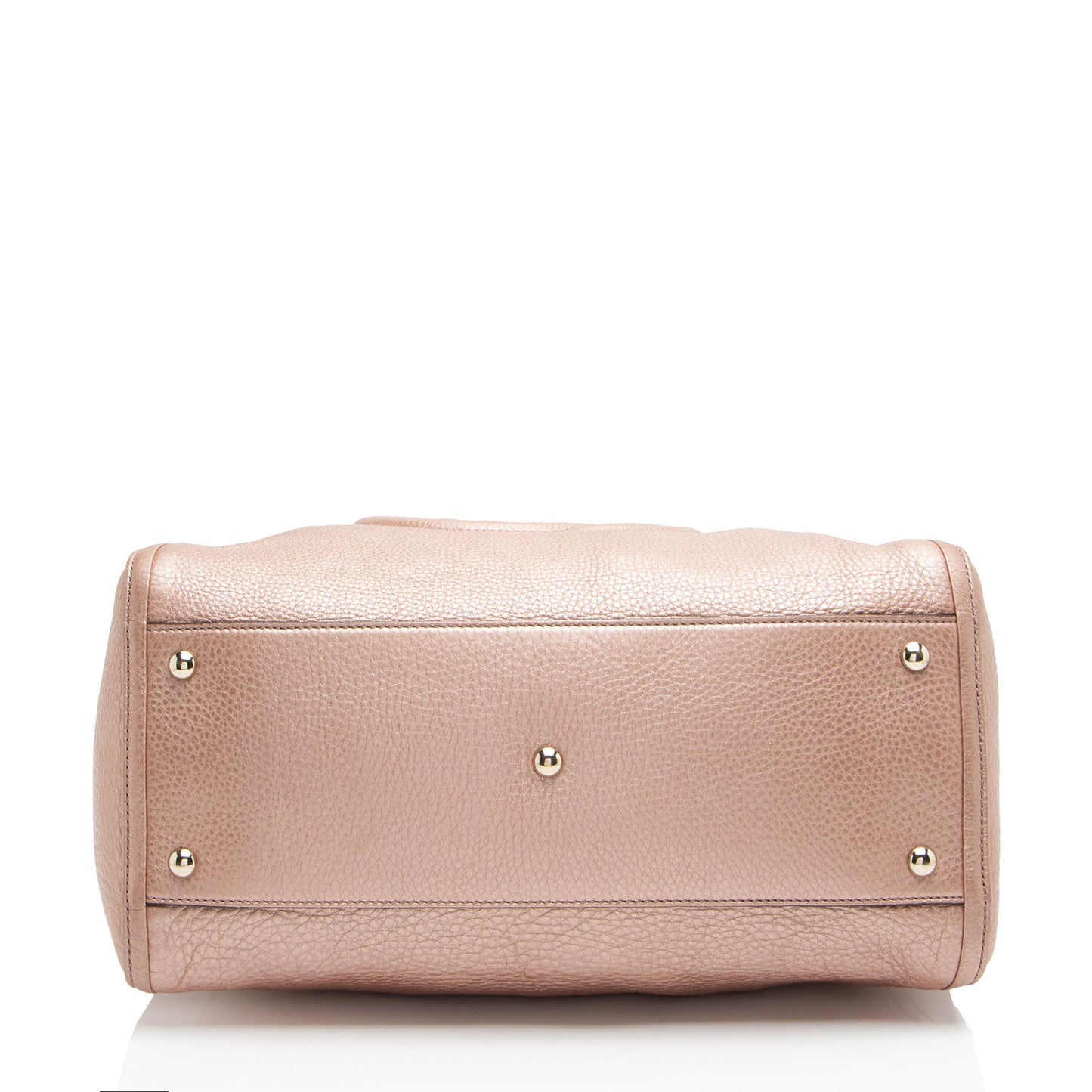 Gucci Metallic Leather Soho Medium Tote