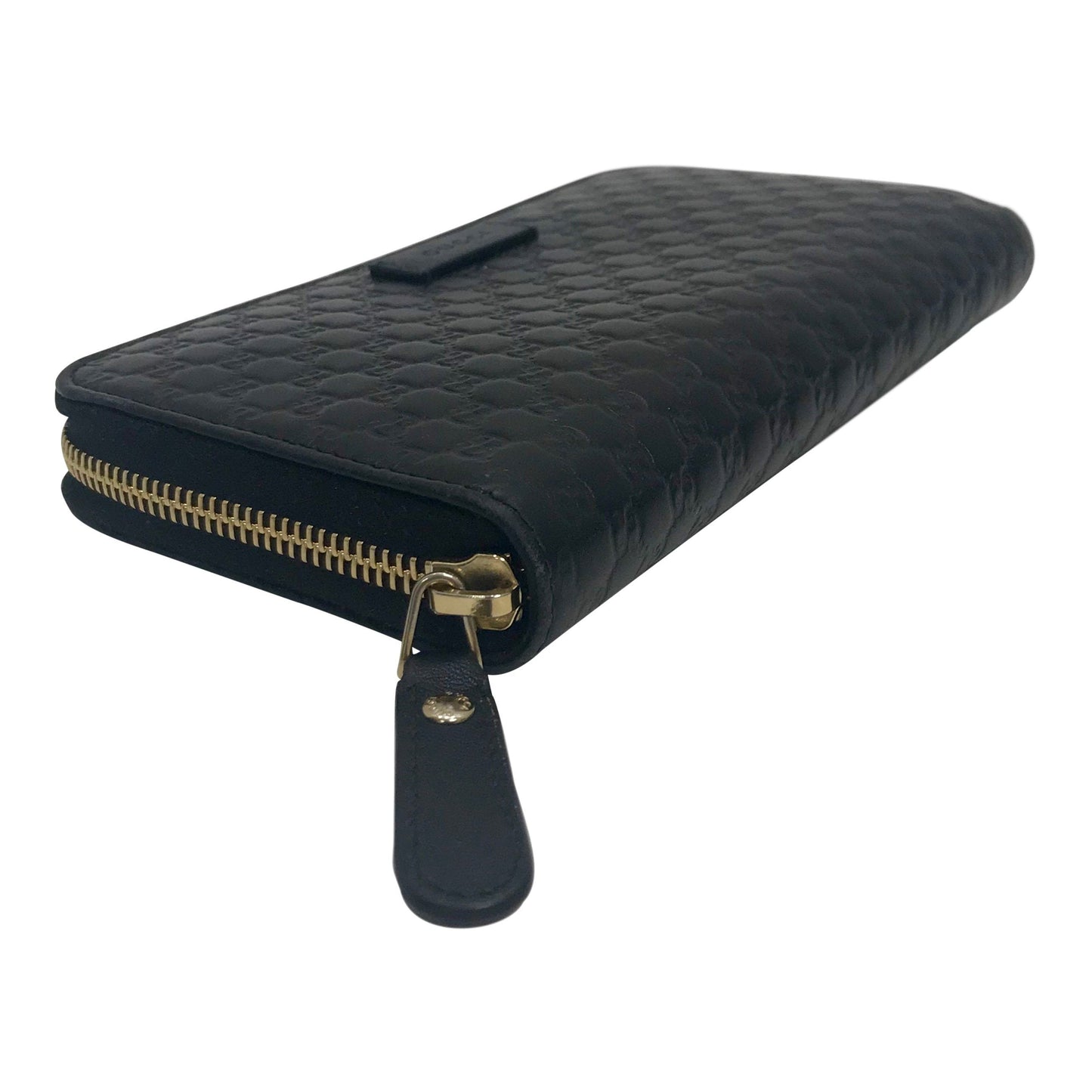 Gucci Micro Guccissima Zip Around Wallet