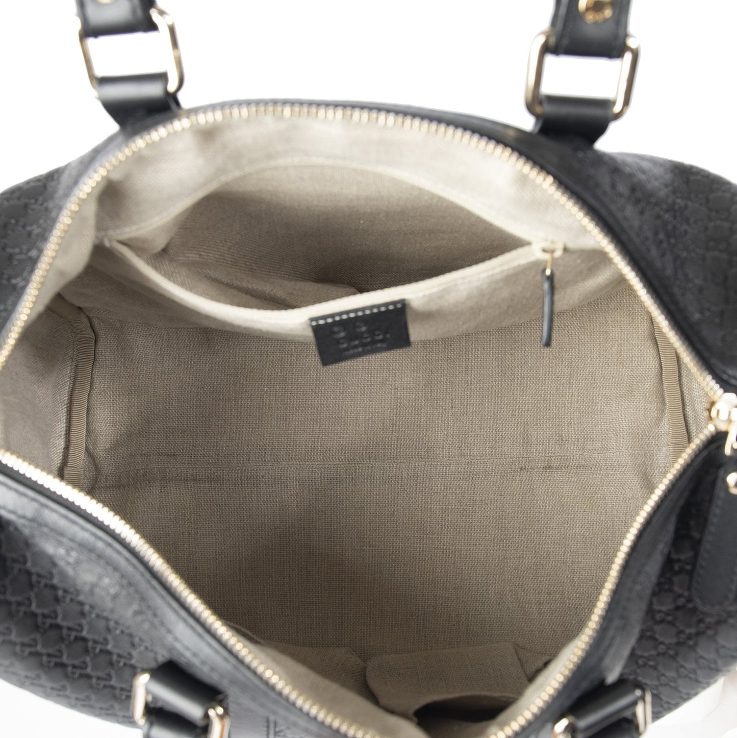 Gucci Microguccissima Boston Bag