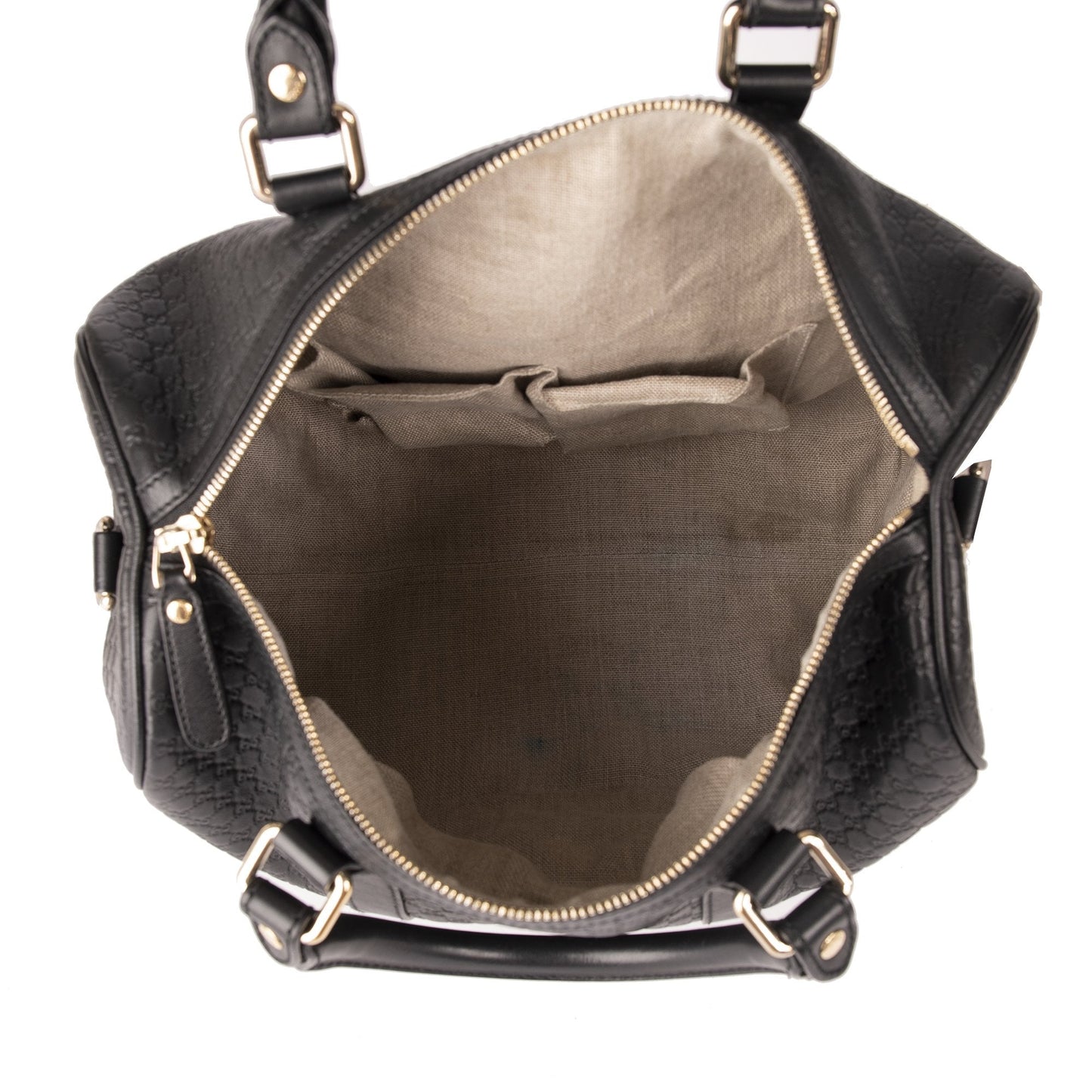 Gucci Microguccissima Boston Bag