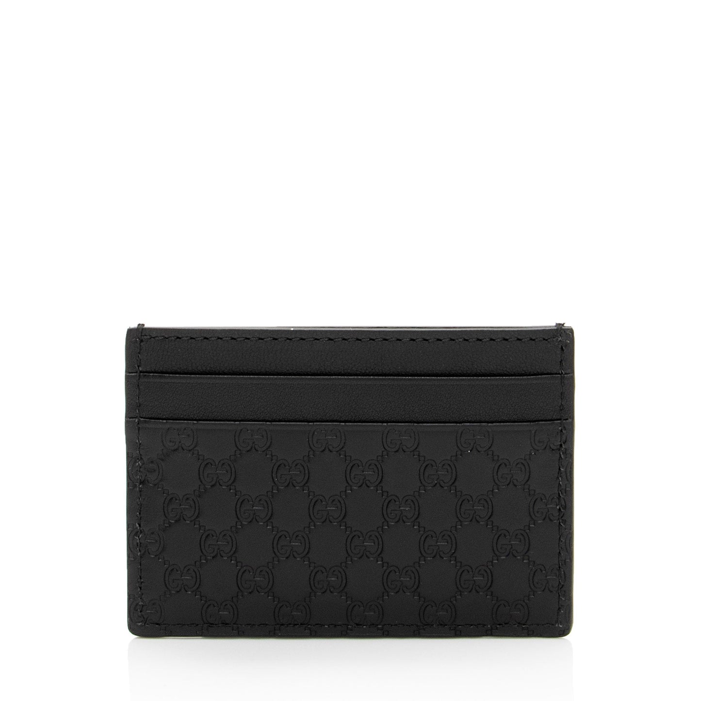 Gucci Microguccissima Leather Signature Card Case (SHF-RZgd8D)