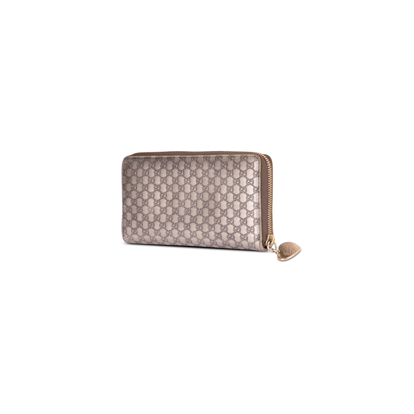 Gucci Microguccissima Leather Zip Around Wallet