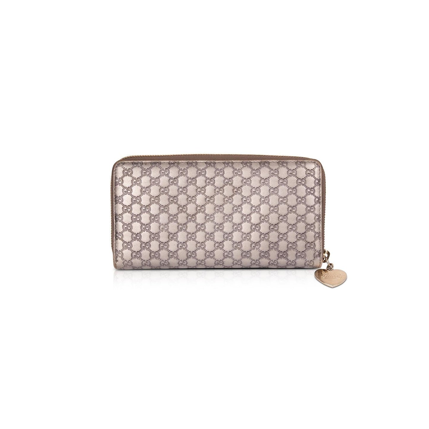 Gucci Microguccissima Leather Zip Around Wallet