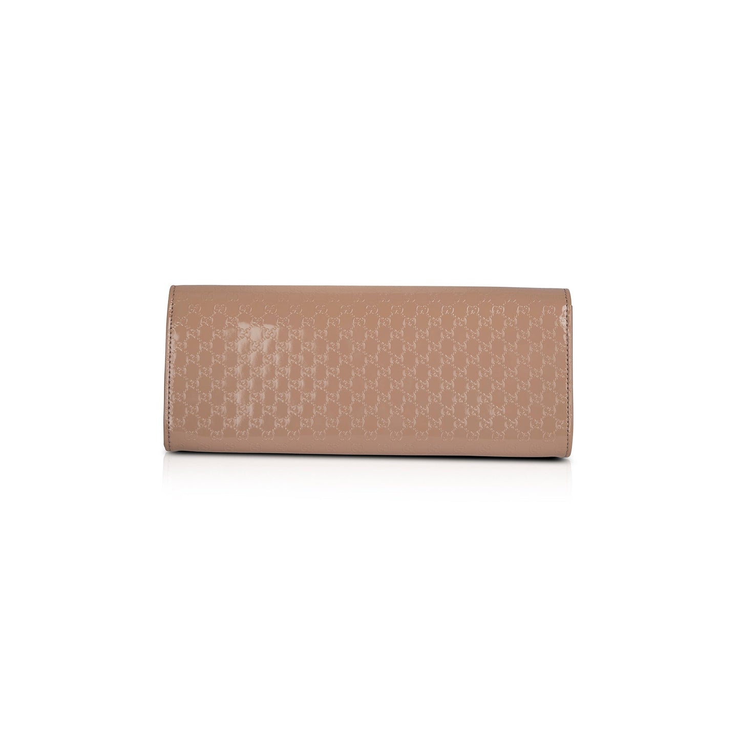 Gucci Microguccissima Patent Leather Broadway Clutch