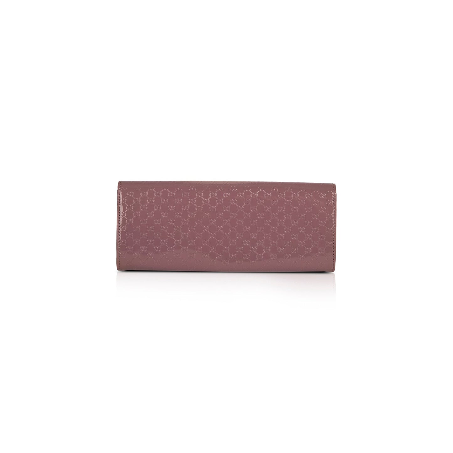Gucci Microguccissima Patent Leather Broadway Clutch