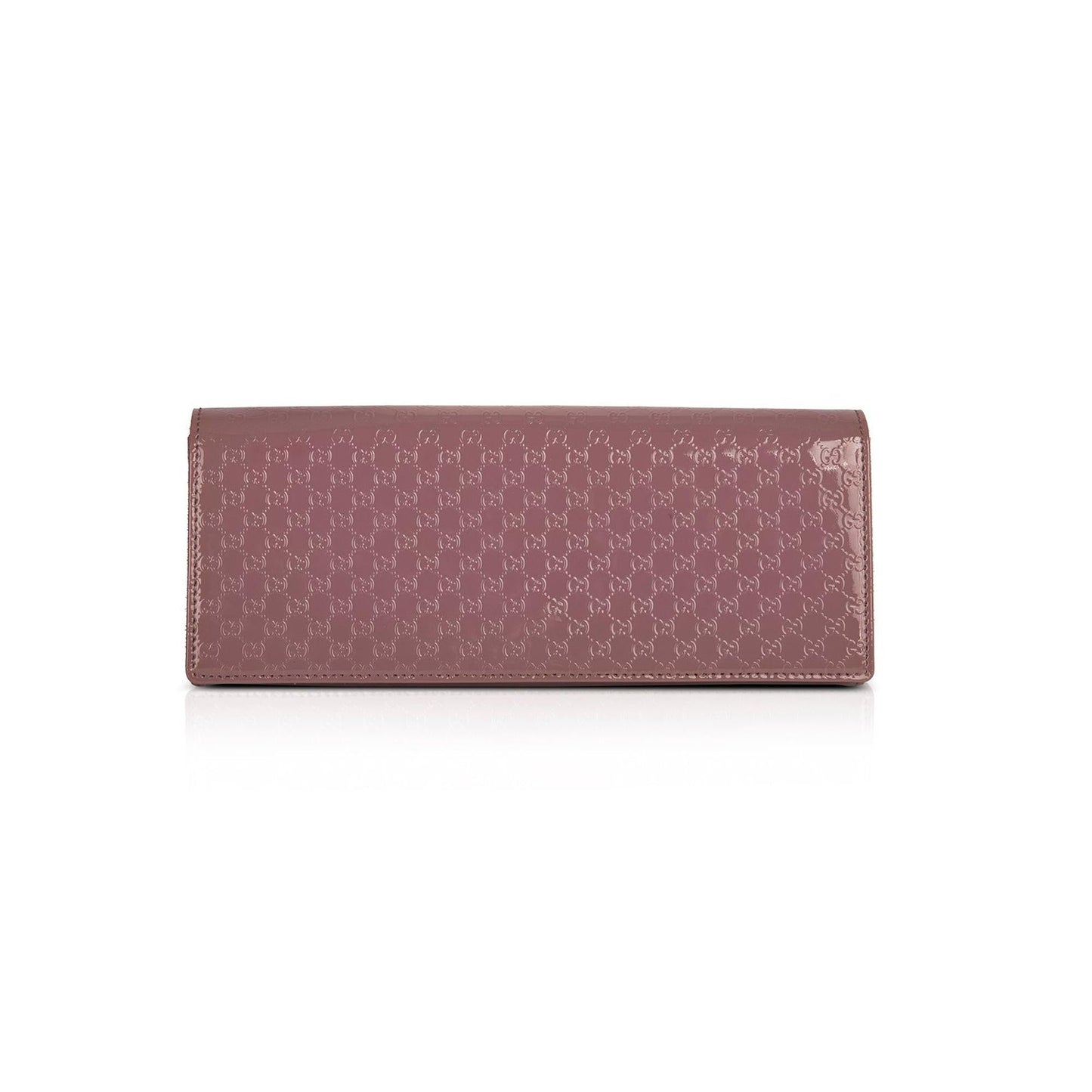 Gucci Microguccissima Patent Leather Broadway Clutch