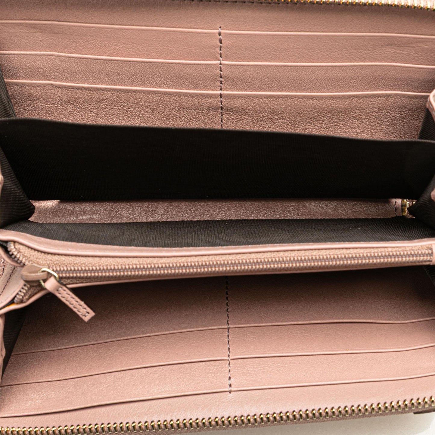 Gucci Microguccissima Patent Leather Nice Zip Around Wallet