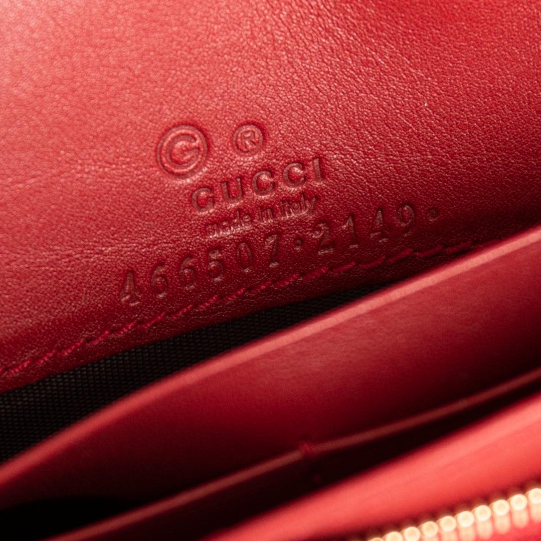 Gucci Microguccissima Wallet on Strap