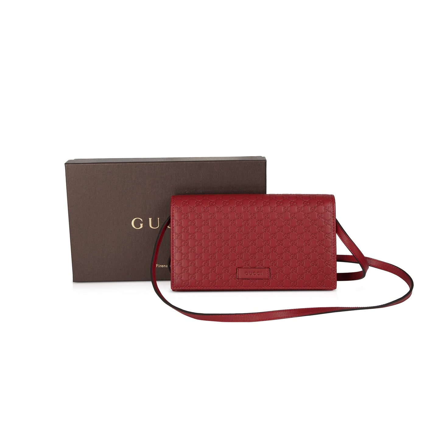 Gucci Microguccissima Wallet on Strap