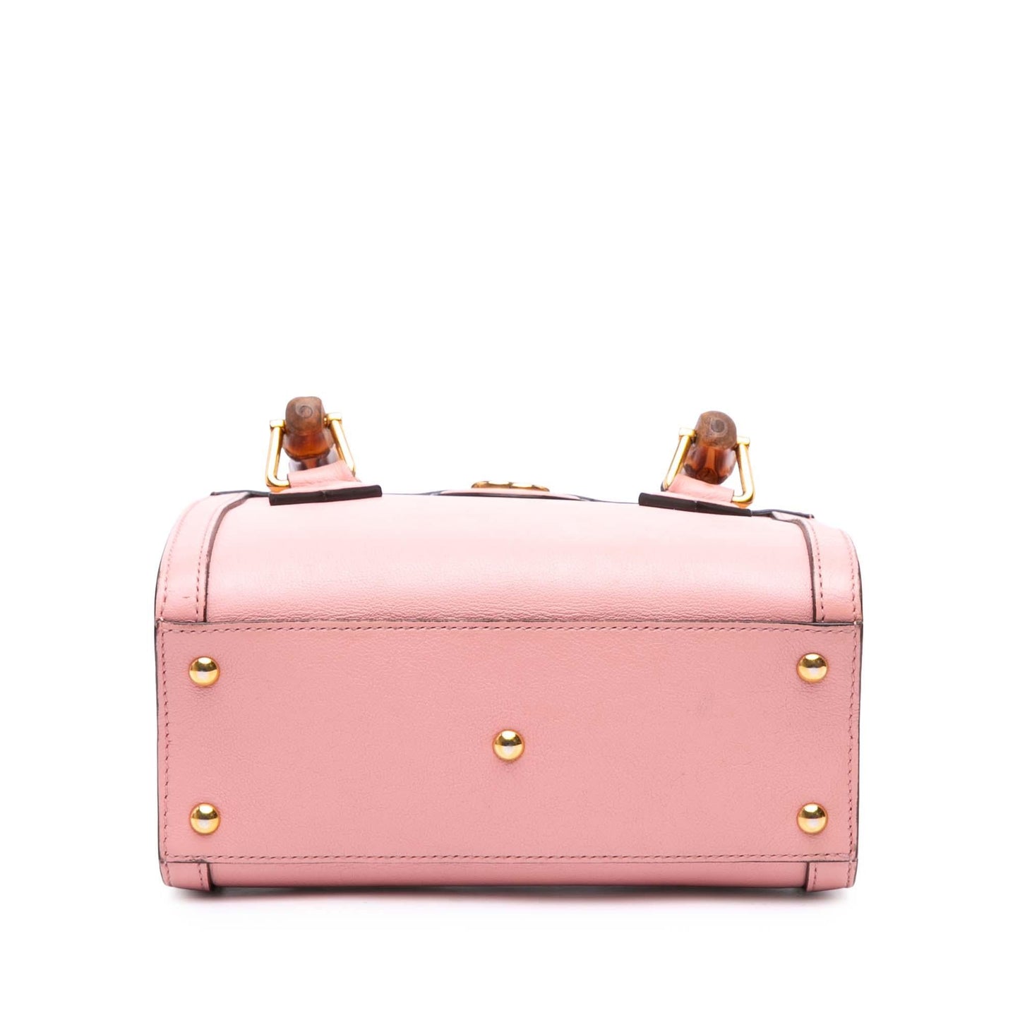 Gucci Mini Calfskin Bamboo Diana Satchel
