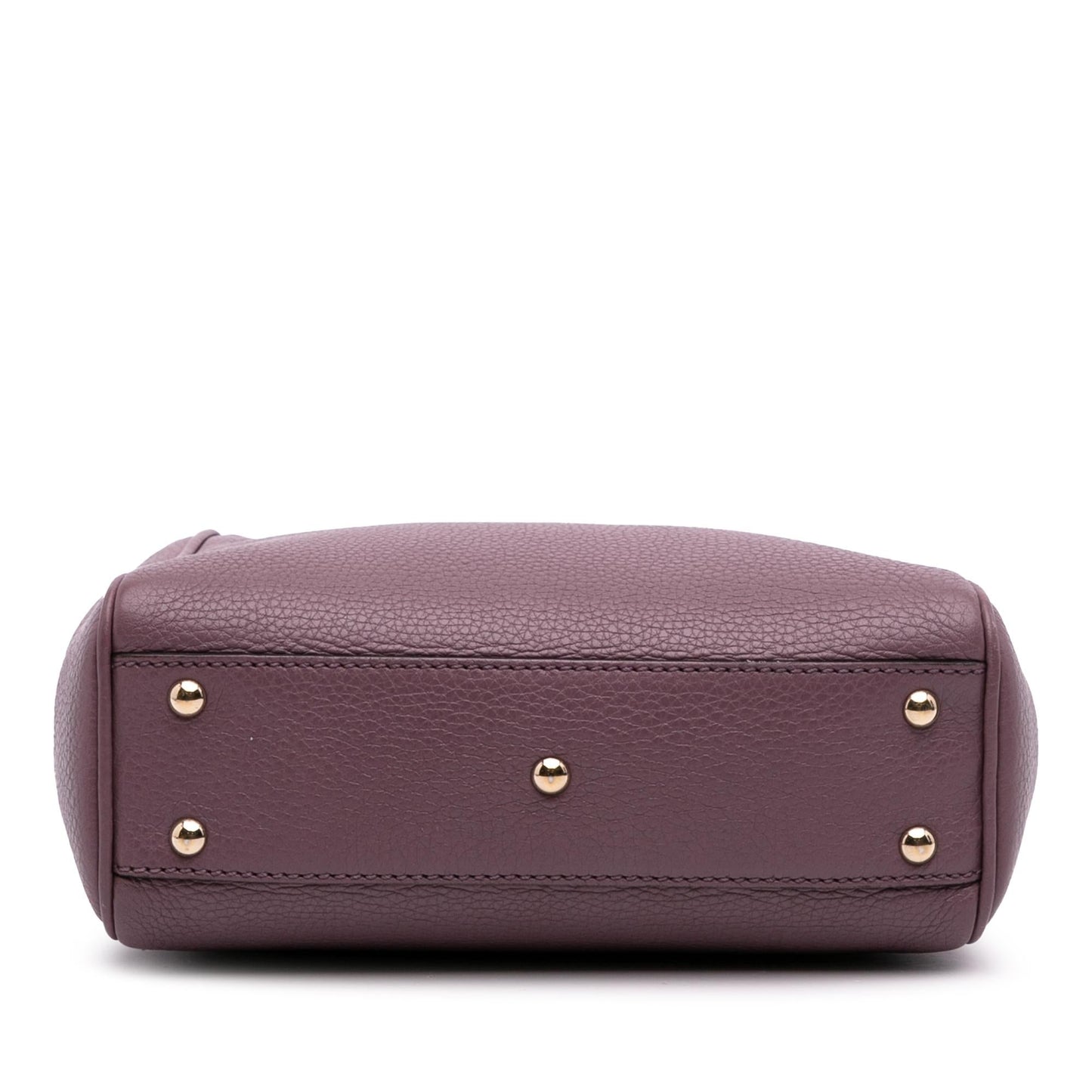 Gucci Mini Calfskin Bamboo Shopper Satchel