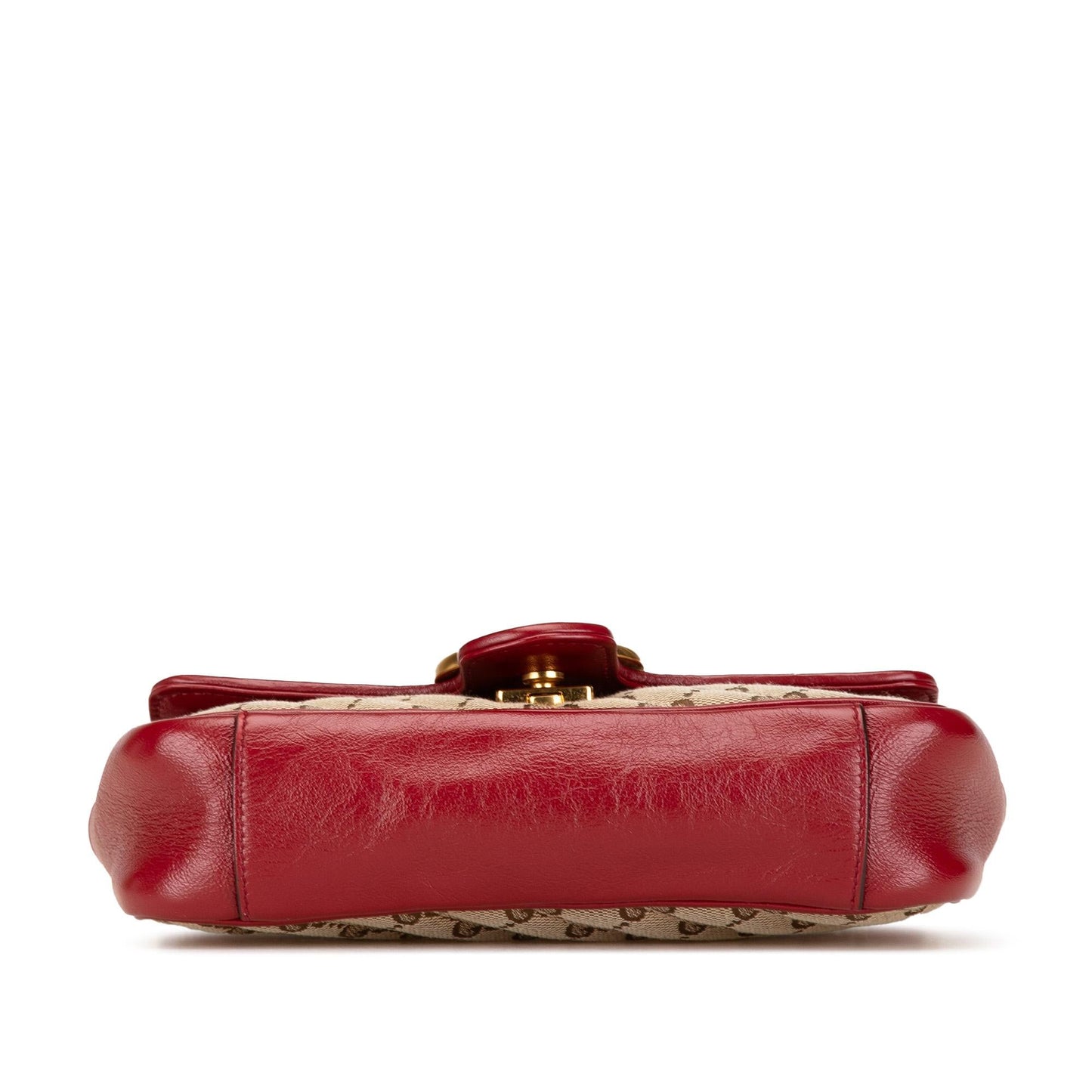 Gucci Mini GG Canvas Marmont Matelasse Flap