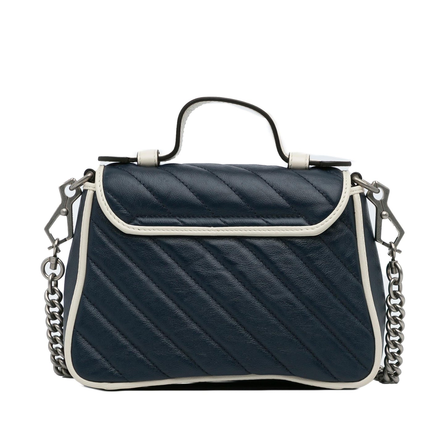 Gucci Mini GG Marmont Torchon Top Handle Bag