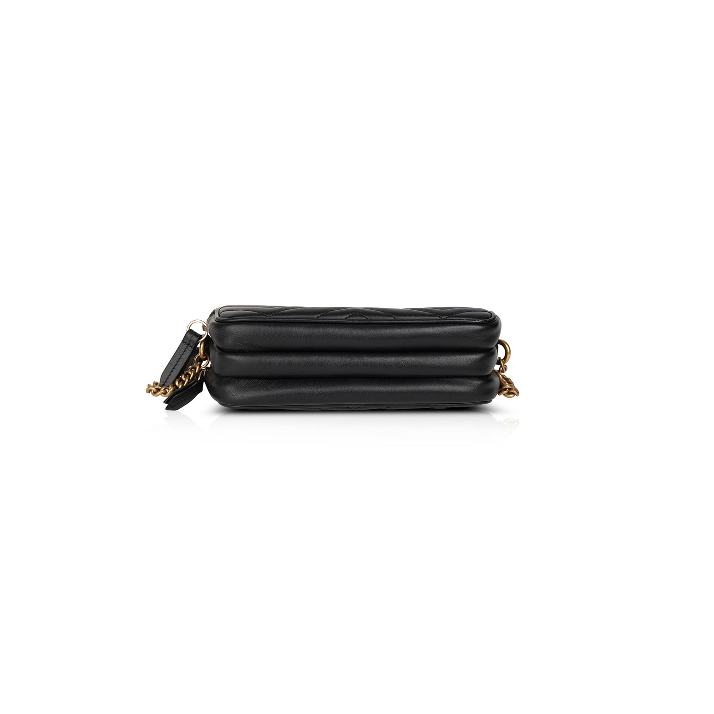 Gucci Mini GG Marmont Triple-Zip Camera Chain Bag