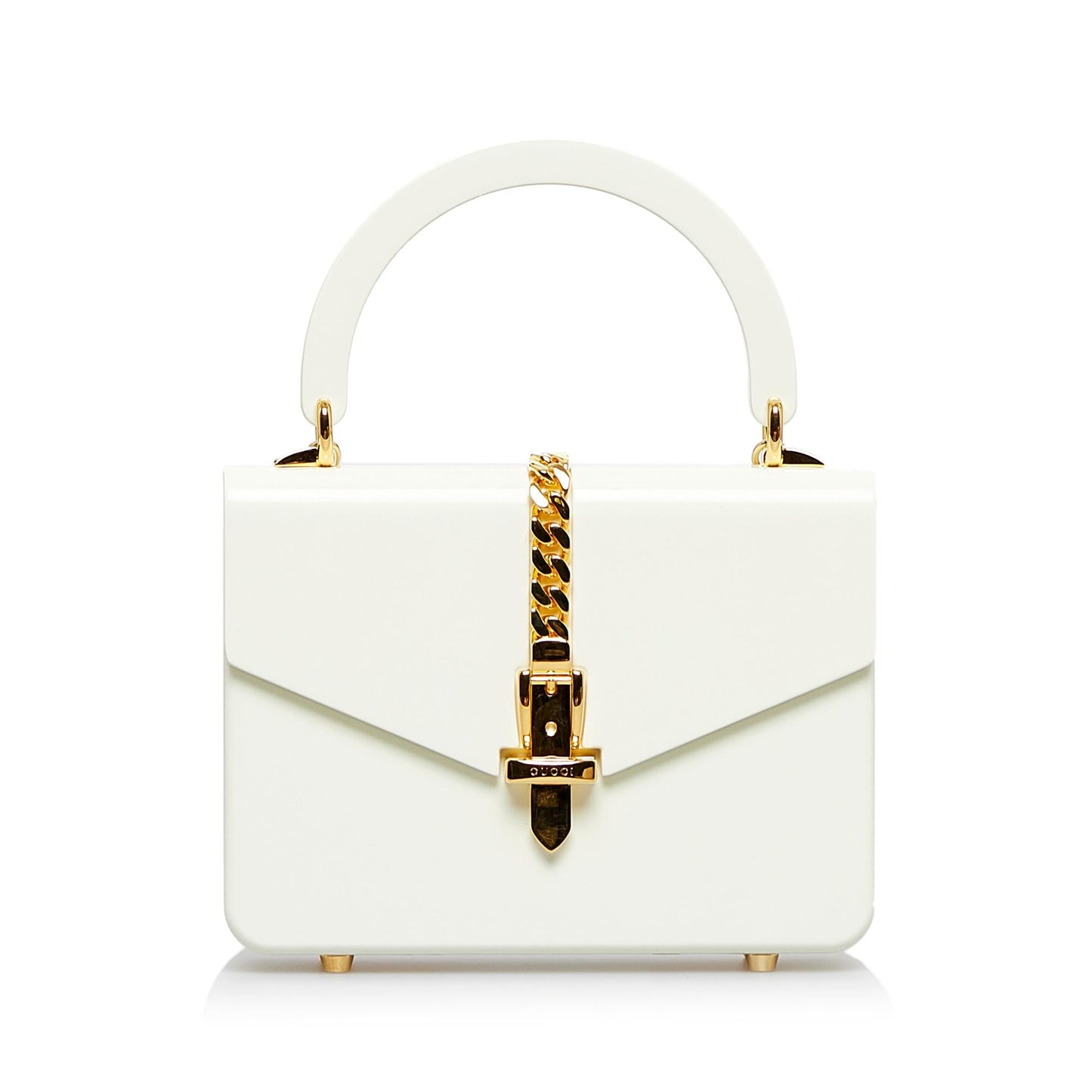 Gucci Mini Plexiglass Sylvie 1969 (SHG-RffcW2)