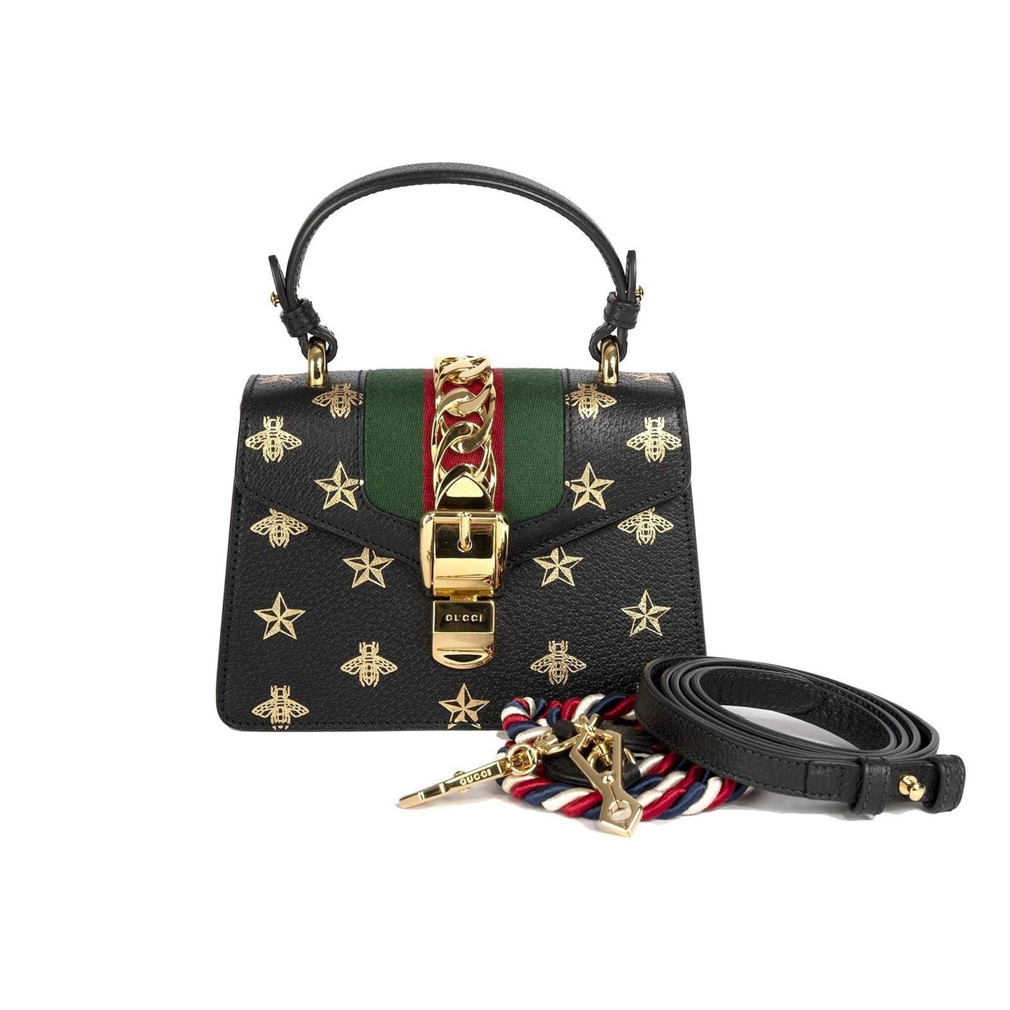 Gucci Mini Sylvie Bee Star Bag