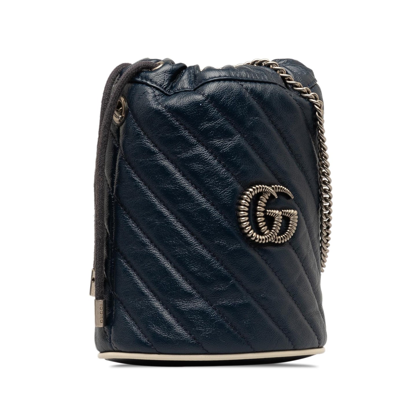 Gucci Mini Torchon GG Marmont Bucket Bag (SHG-b0UFVp)