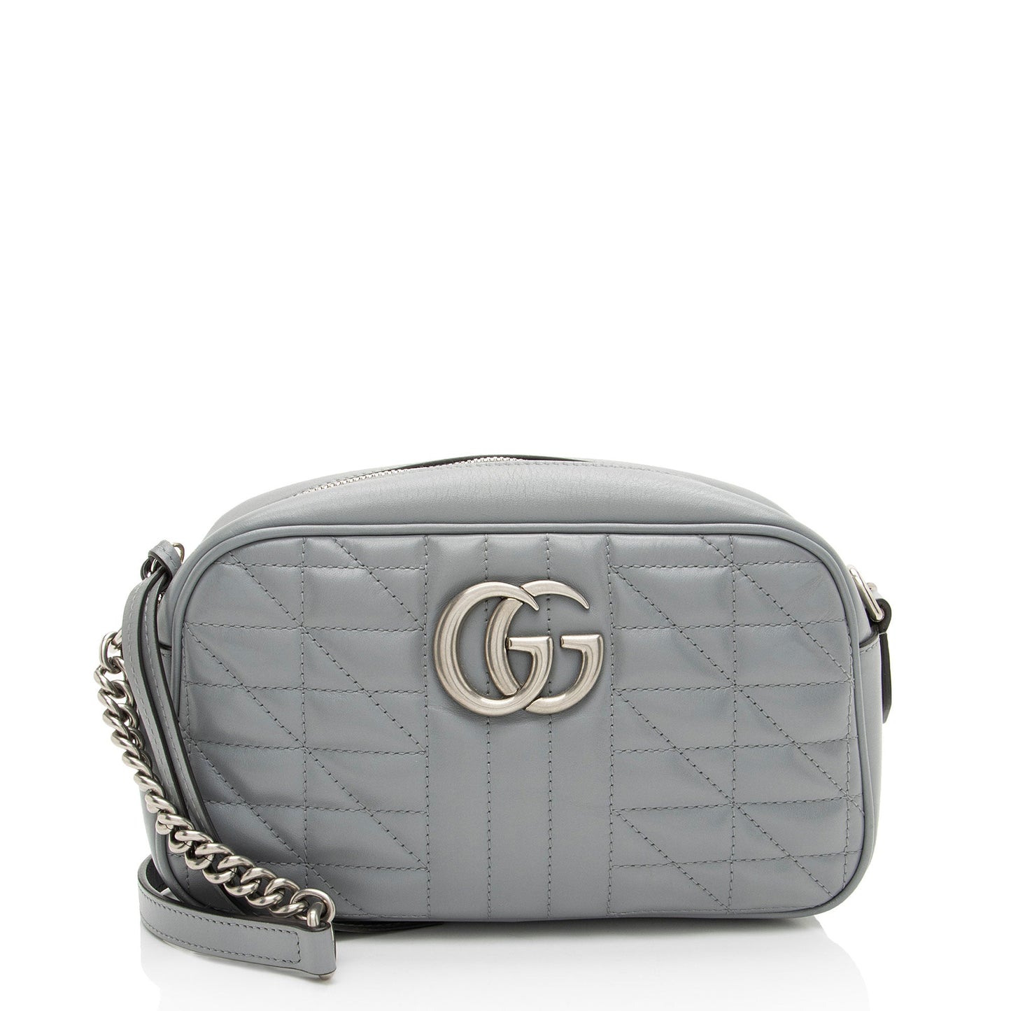 Gucci Mixed Matelasse Leather GG Marmont Aria Small Camera Bag